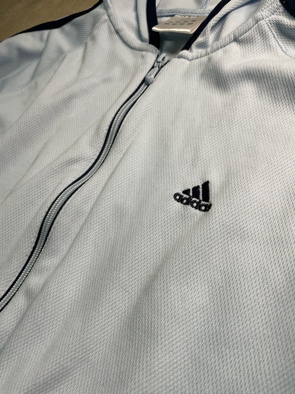 Vintage Y2K Adidas Tracksuit Set Jacket And Pants Sky Blue
