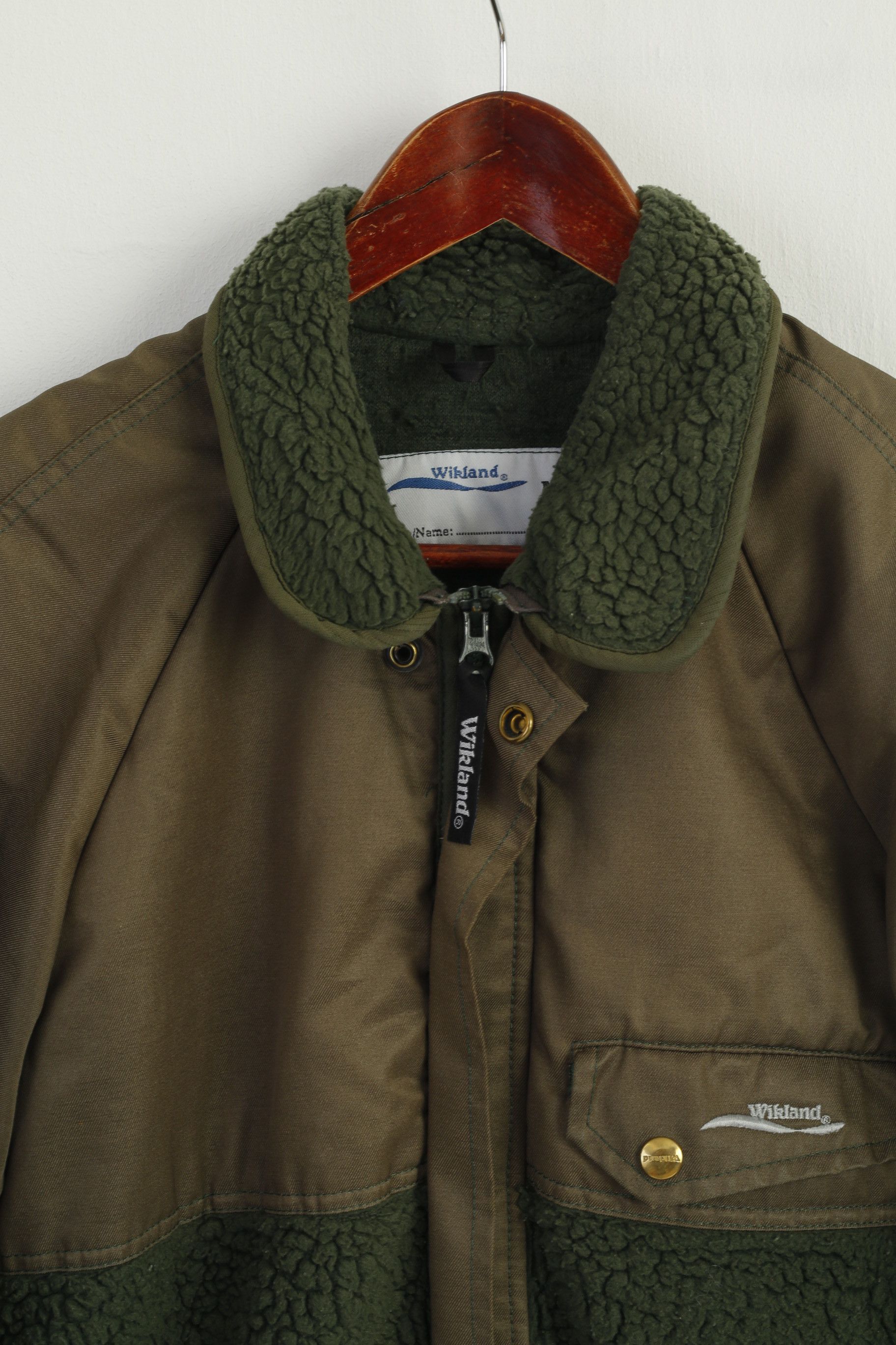 Vintage Wikland Men M Jacket Green Hunting Outdoor 8825 Size US M / EU 48-50 / 2 - 2 Thumbnail