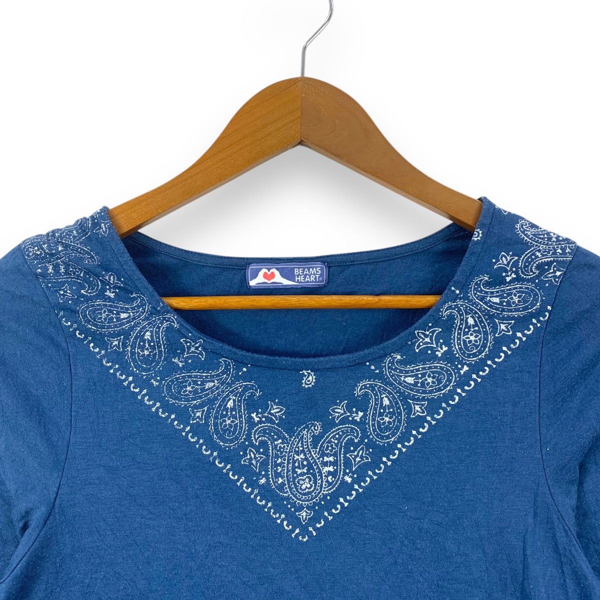 Beams Plus Vintage BEAMS PLUS HEART Boho Tunic Dress Tee Shirt 3/4 Size S / US 4 / IT 40 - 3 Thumbnail