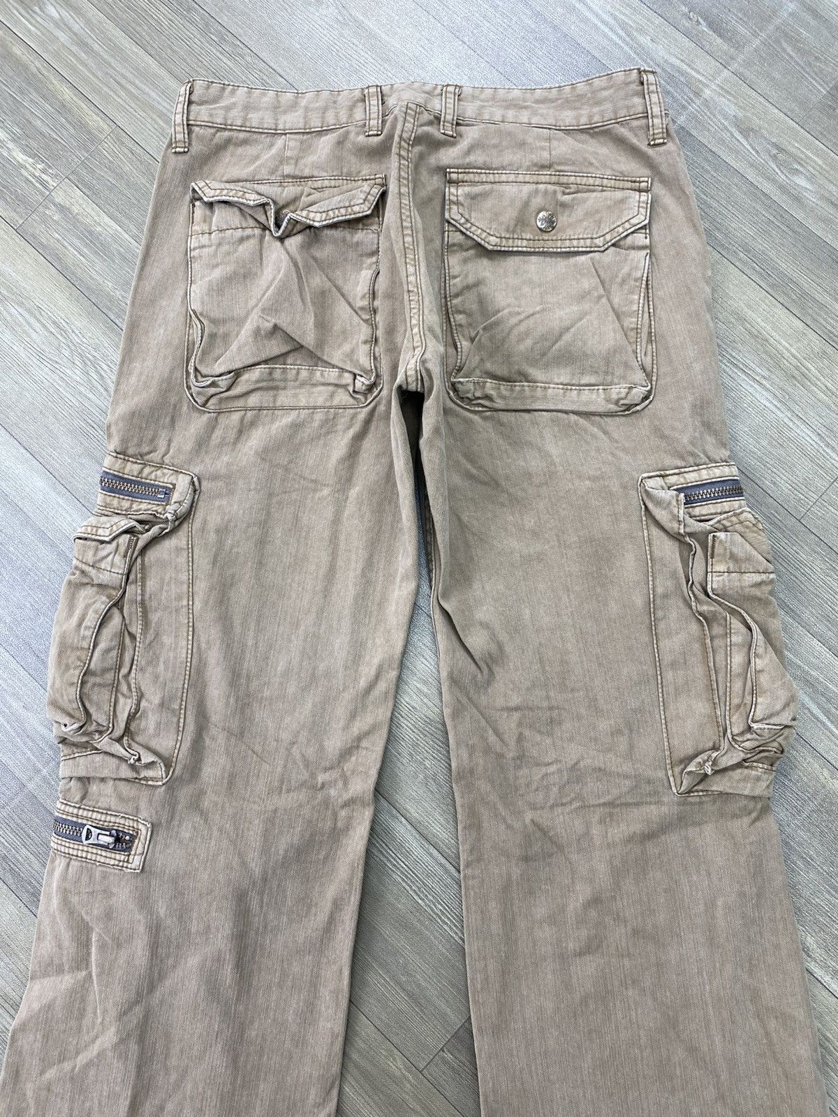 Hysteric Glamour 2000s Surplus Made In Nippon 3D Pocket Bondage Cargo Pants Size US 30 / EU 46 - 14 Thumbnail