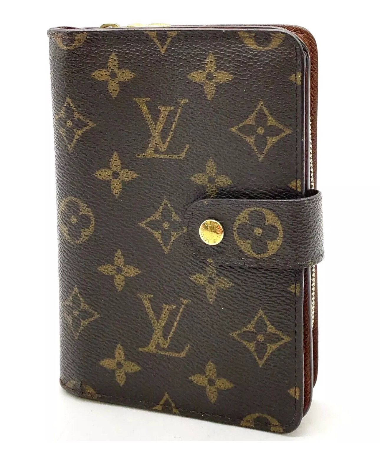 Louis Vuitton Auth Louis Vuitton Monogram Porte Papier Zip M61207 Wallet Size ONE SIZE - 2 Thumbnail