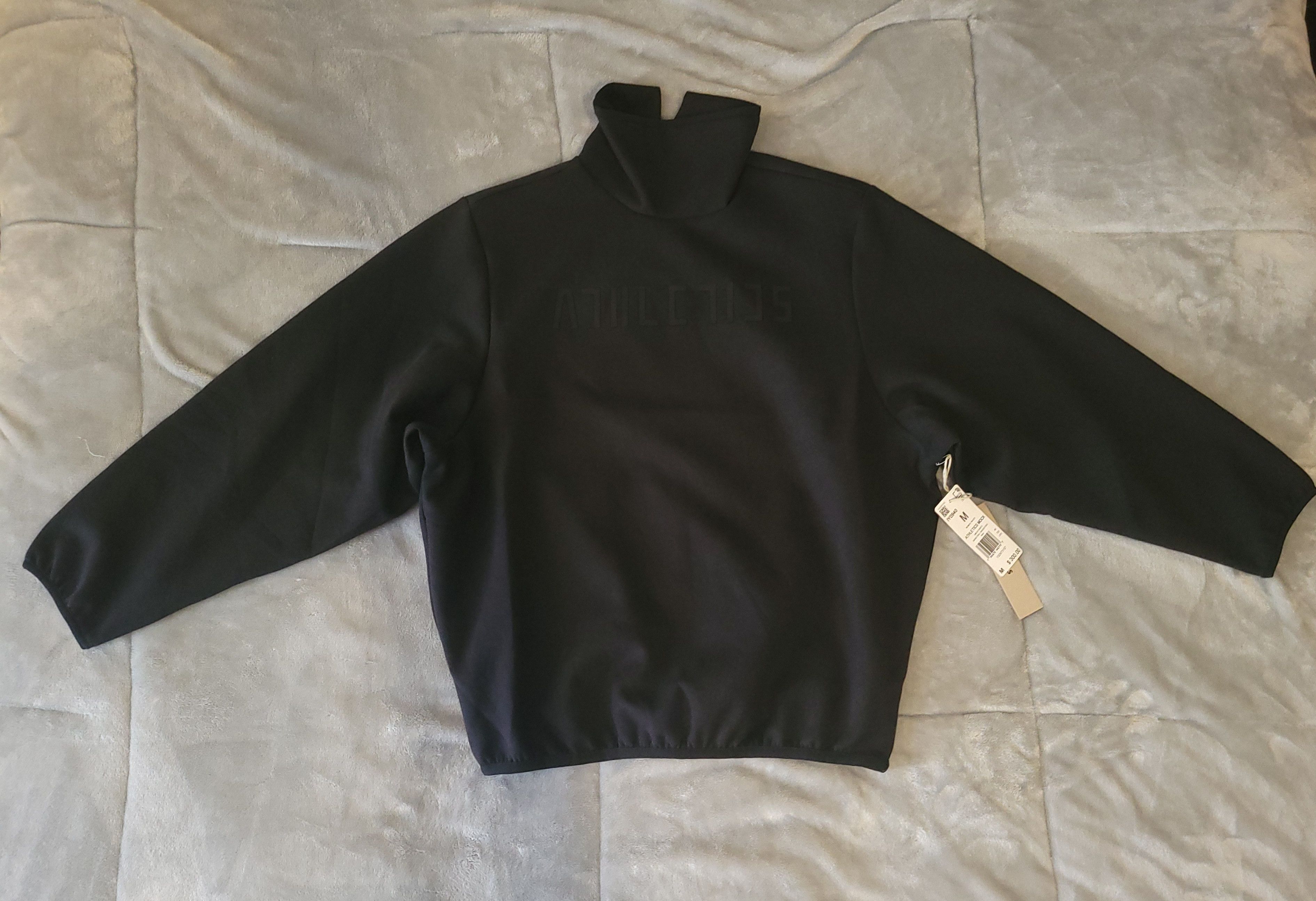 Fear of God FOG Athletics x Adidas Mock Sweatshirt- Women's Sz Med -BNWT Size M / US 6-8 / IT 42-44 - 1 Thumbnail