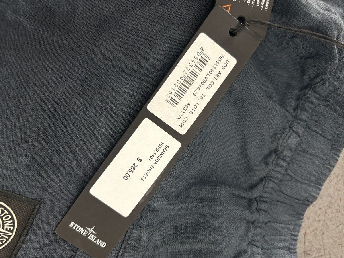 Stone Island Stone Island Blue Bermuda Shorts Size 29 New Size US 29 - 8 Thumbnail