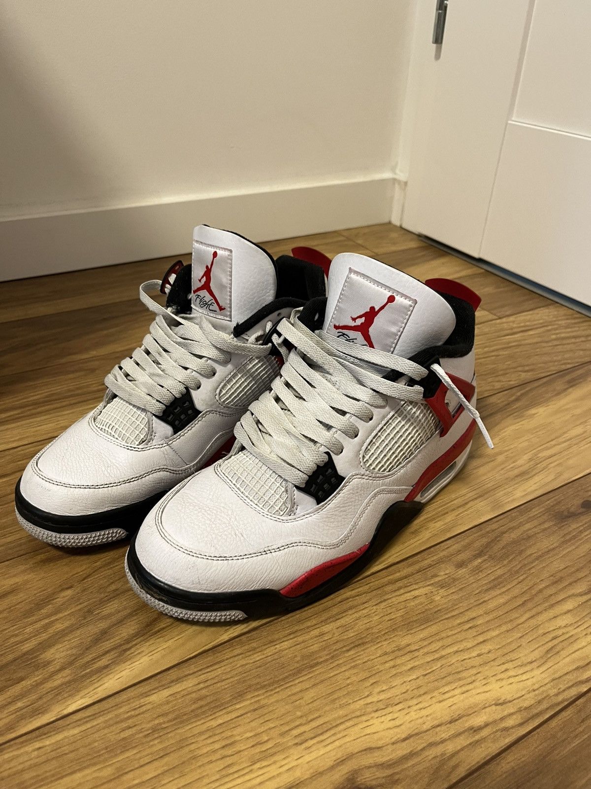 Nike jordan 4 red cement Size US 10 / EU 43 - 1 Thumbnail