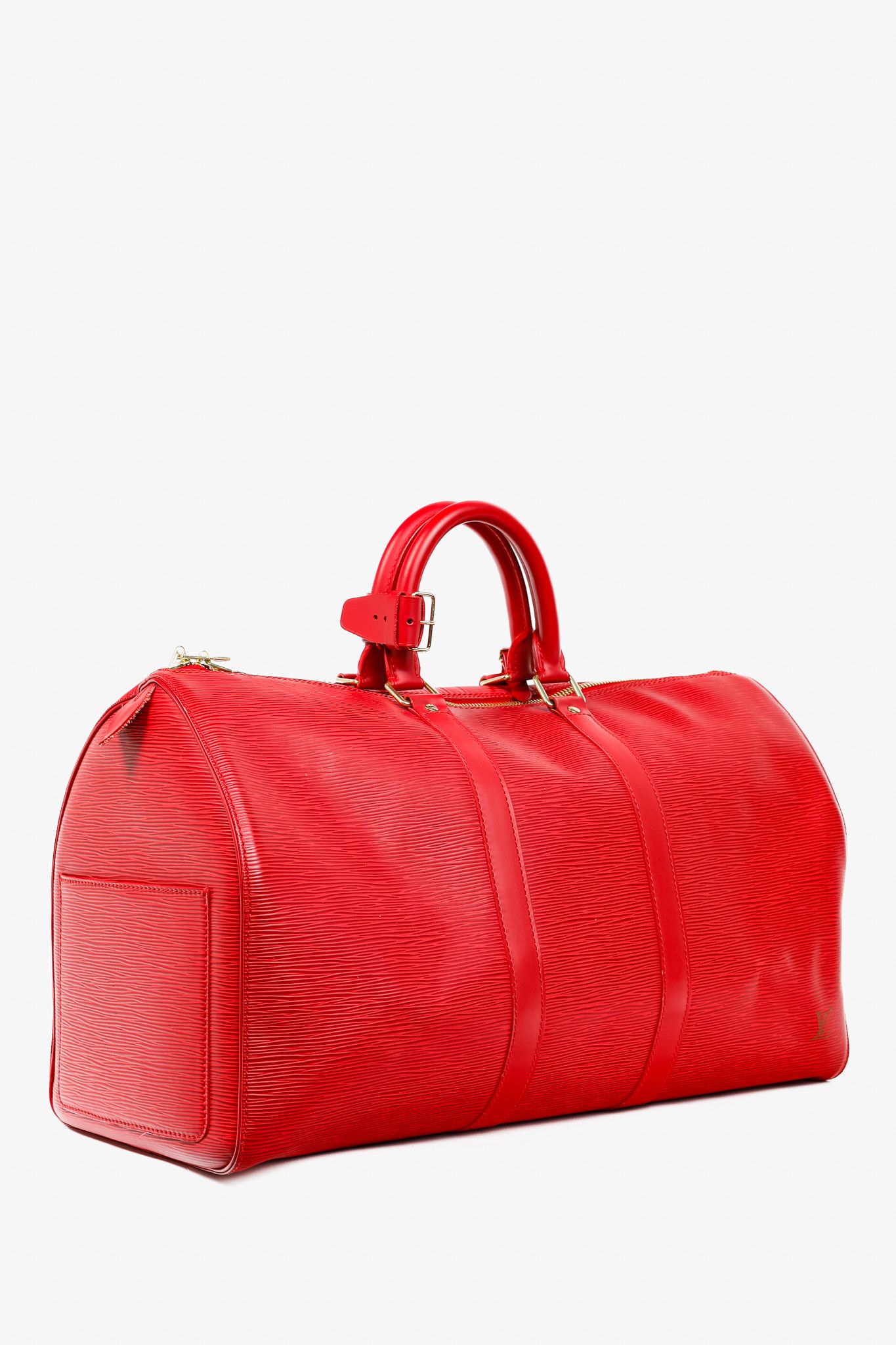 Louis Vuitton Louis Vuitton Keepall 45 Epi Leather Duffle Bag Size ONE SIZE - 2 Thumbnail