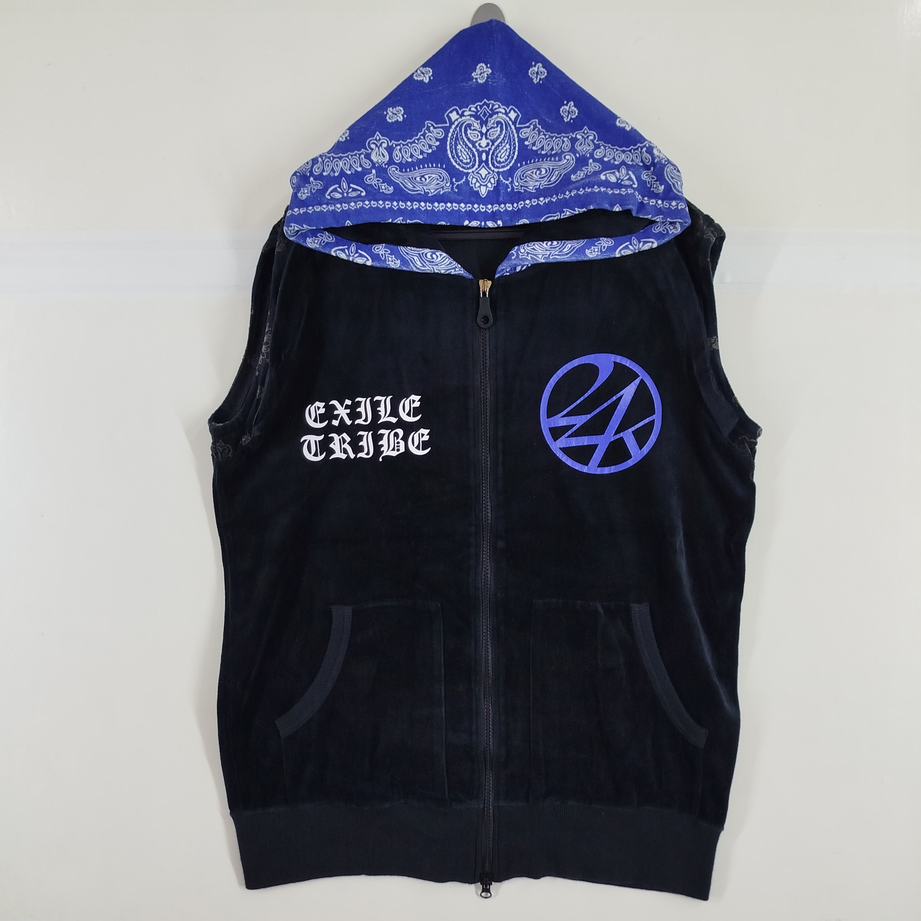 Japanese Brand 24 Karats Diggers Exile Tribe Bandana Slevee Can On Off Size US L / EU 52-54 / 3 - 6 Thumbnail