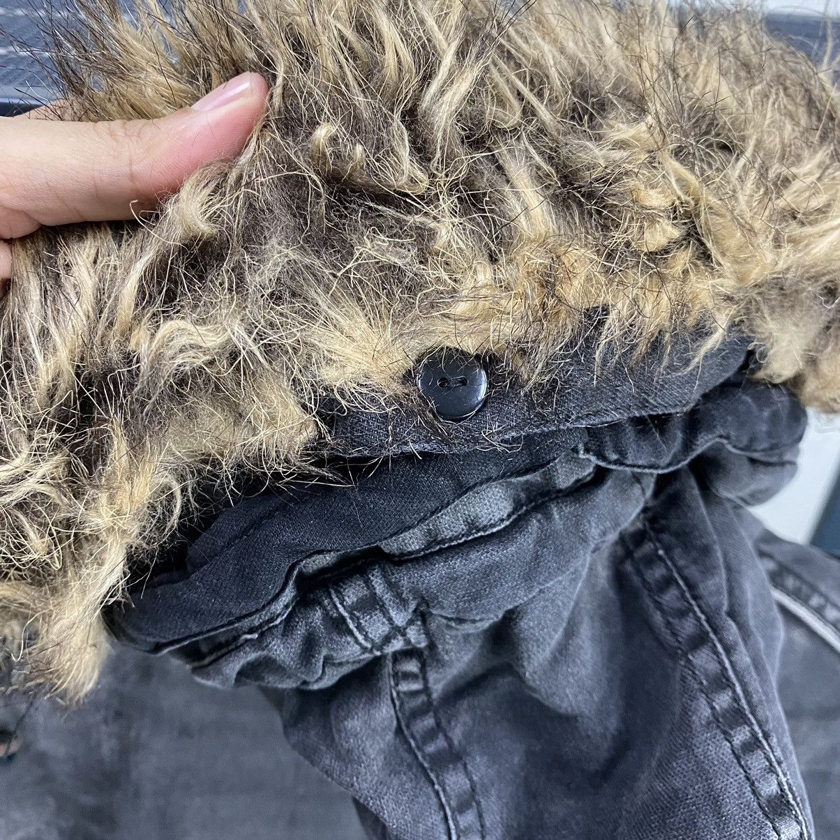 14th Addiction × If Six Was Nine × In The Attic Vintage In The Attic Fur Hoodie Punk Jacket Size US M / EU 48-50 / 2 - 20 Thumbnail