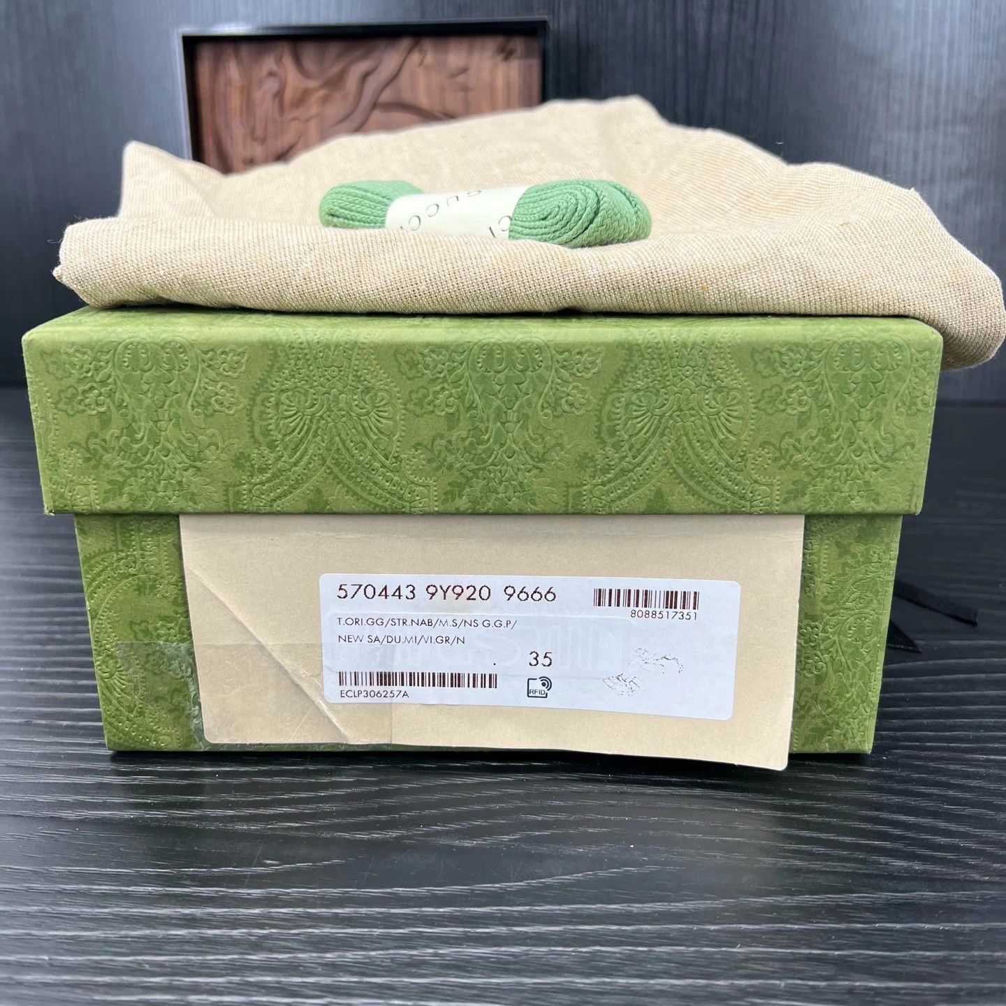Gucci Gucci distressed sneakers women's gray green 35 Size US 5 / IT 35 - 9 Thumbnail