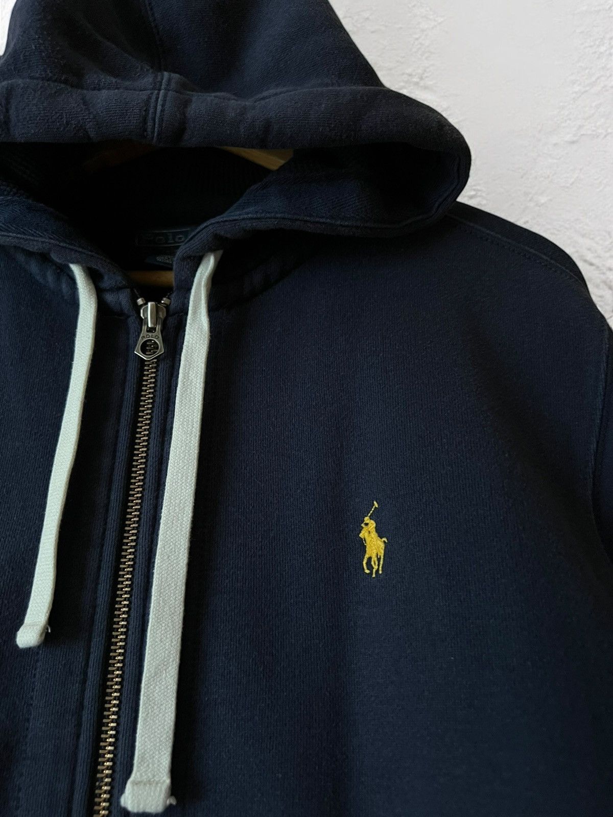 Polo Ralph Lauren RALPH LAUREN HEAVY COTTON VINTAGE ZIP UP HOODIE HOODED Y2k Size US L / EU 52-54 / 3 - 3 Thumbnail