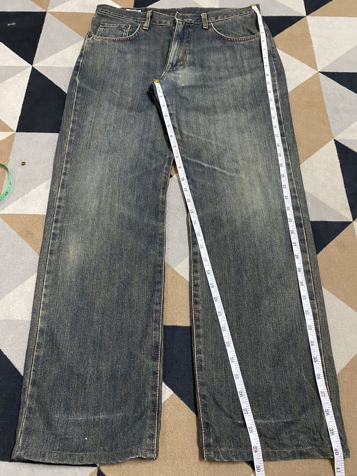 Edwin straight leg jeans with a relaxed Loose jeans