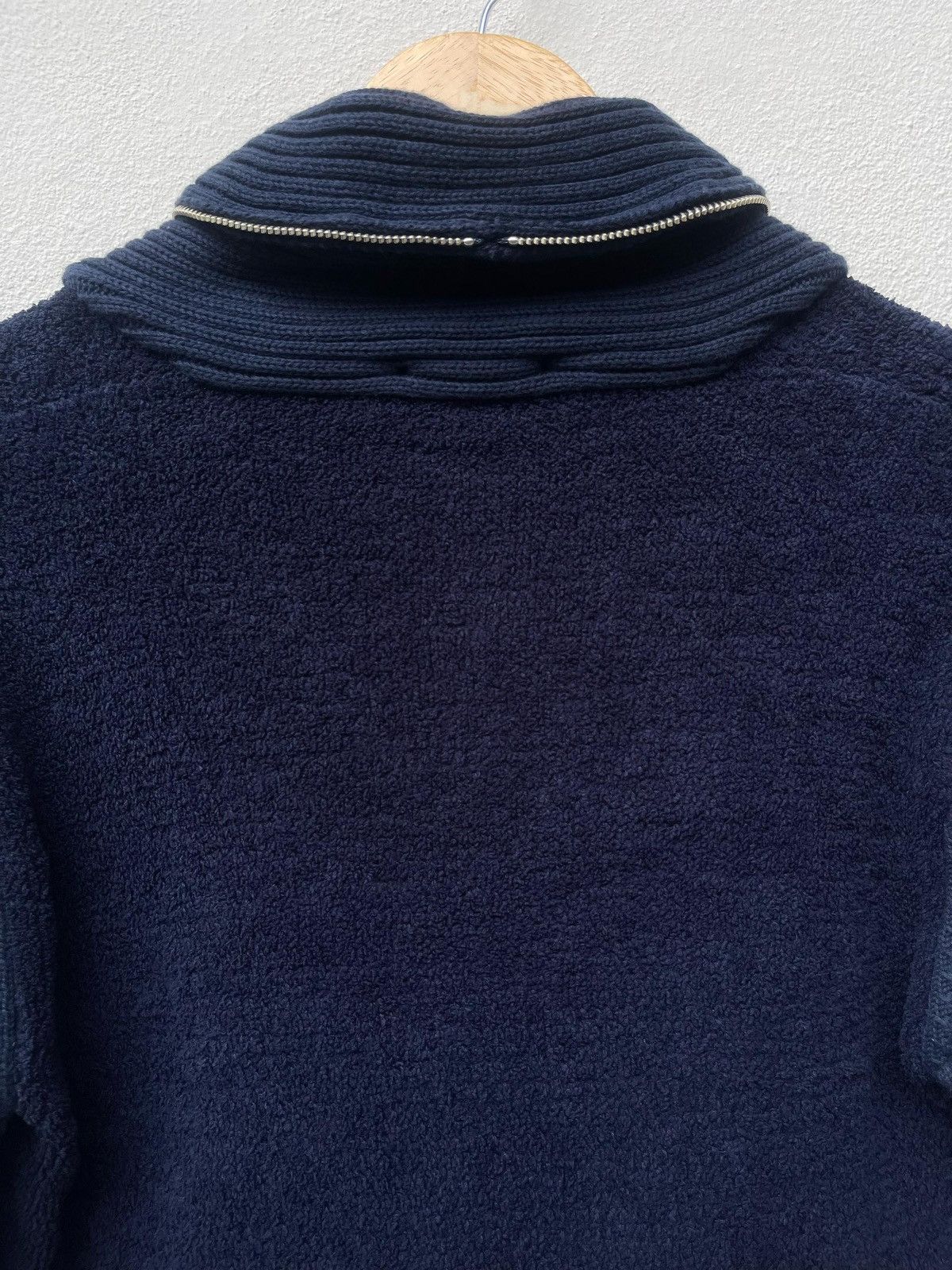 Designer × Japanese Brand × Takeo Kikuchi Takeo Kikuchi Knit Full Zipper Hoodie Jacket Size XS / US 0-2 / IT 36-38 - 20 Thumbnail