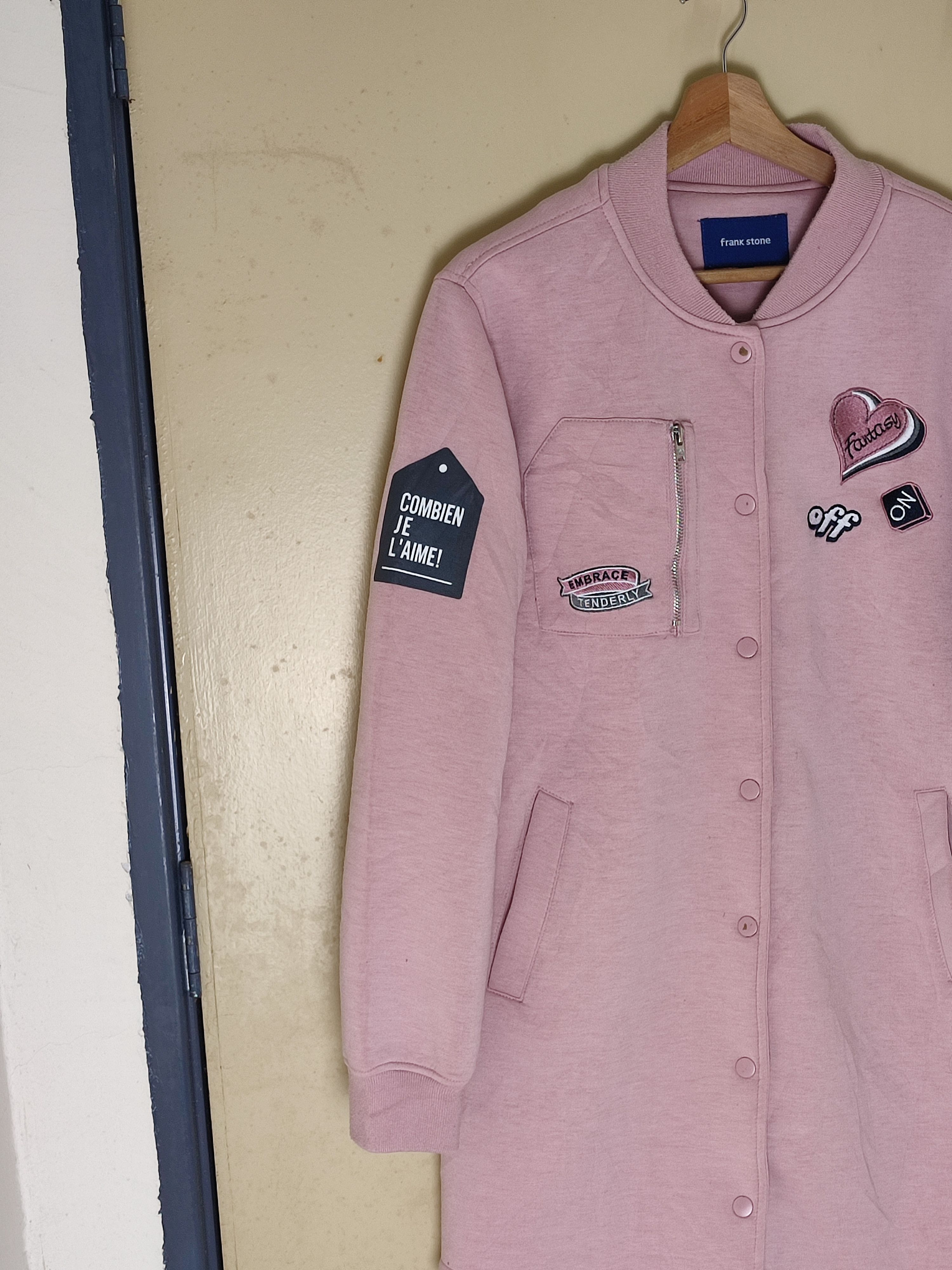 Franks Vintage Franks Stone Button Up Light Jacket Size US M / EU 48-50 / 2 - 3 Thumbnail