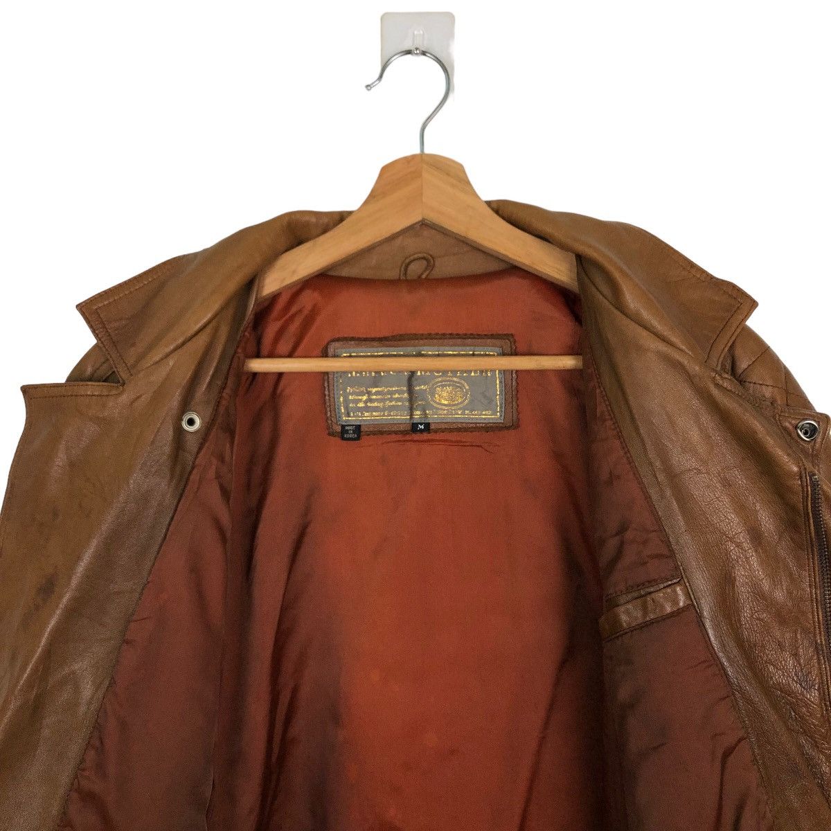 Japanese Brand VINTAGE PARACHUTE LEATHER JACKET HARAJUKU MOTHER ISSEYMIYAKE Size US M / EU 48-50 / 2 - 10 Thumbnail