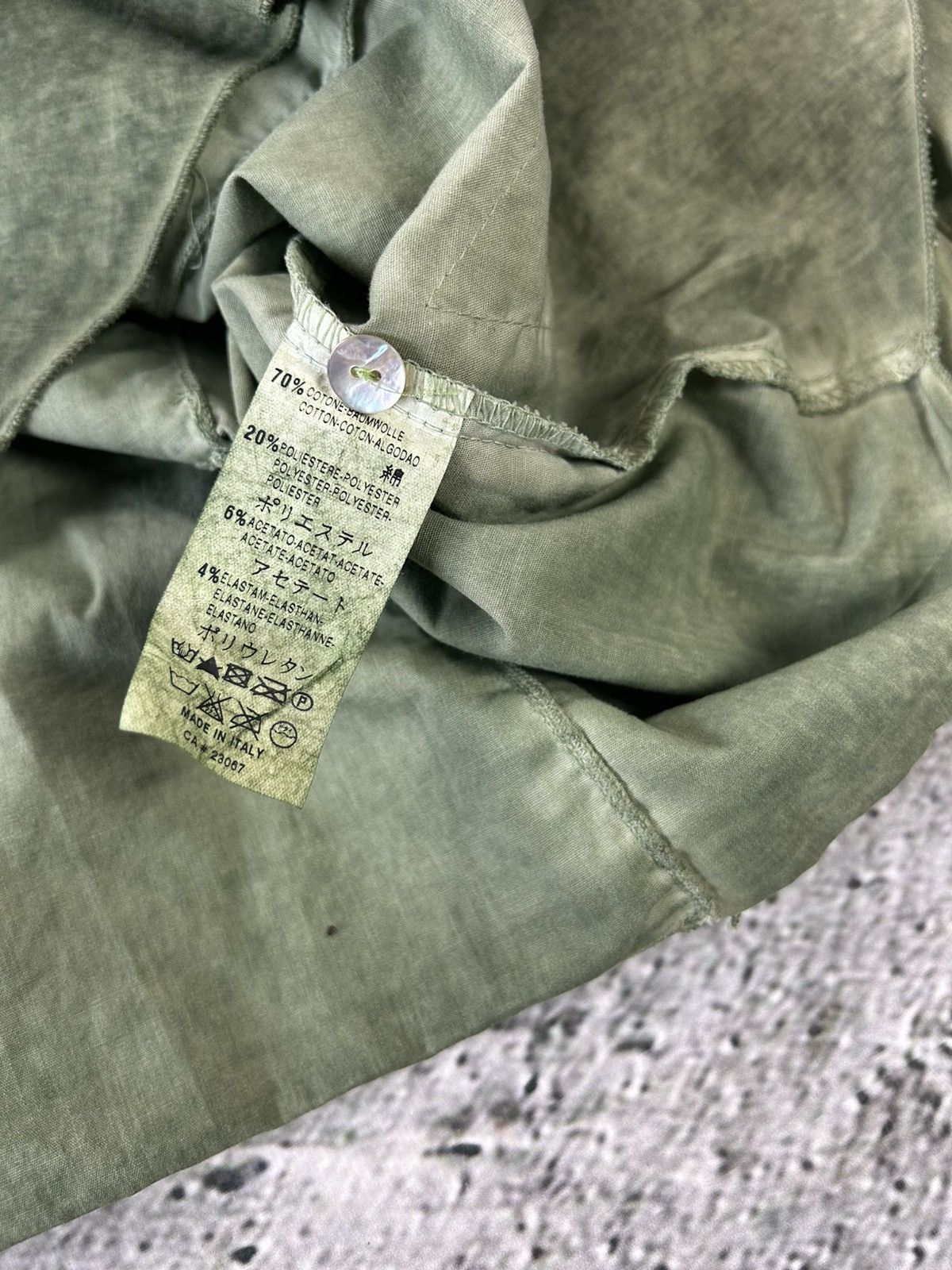 Elisa Cavaletti Elisa Cavaletti vintage Blouse shirt avant garde green Size M / US 6-8 / IT 42-44 - 6 Thumbnail