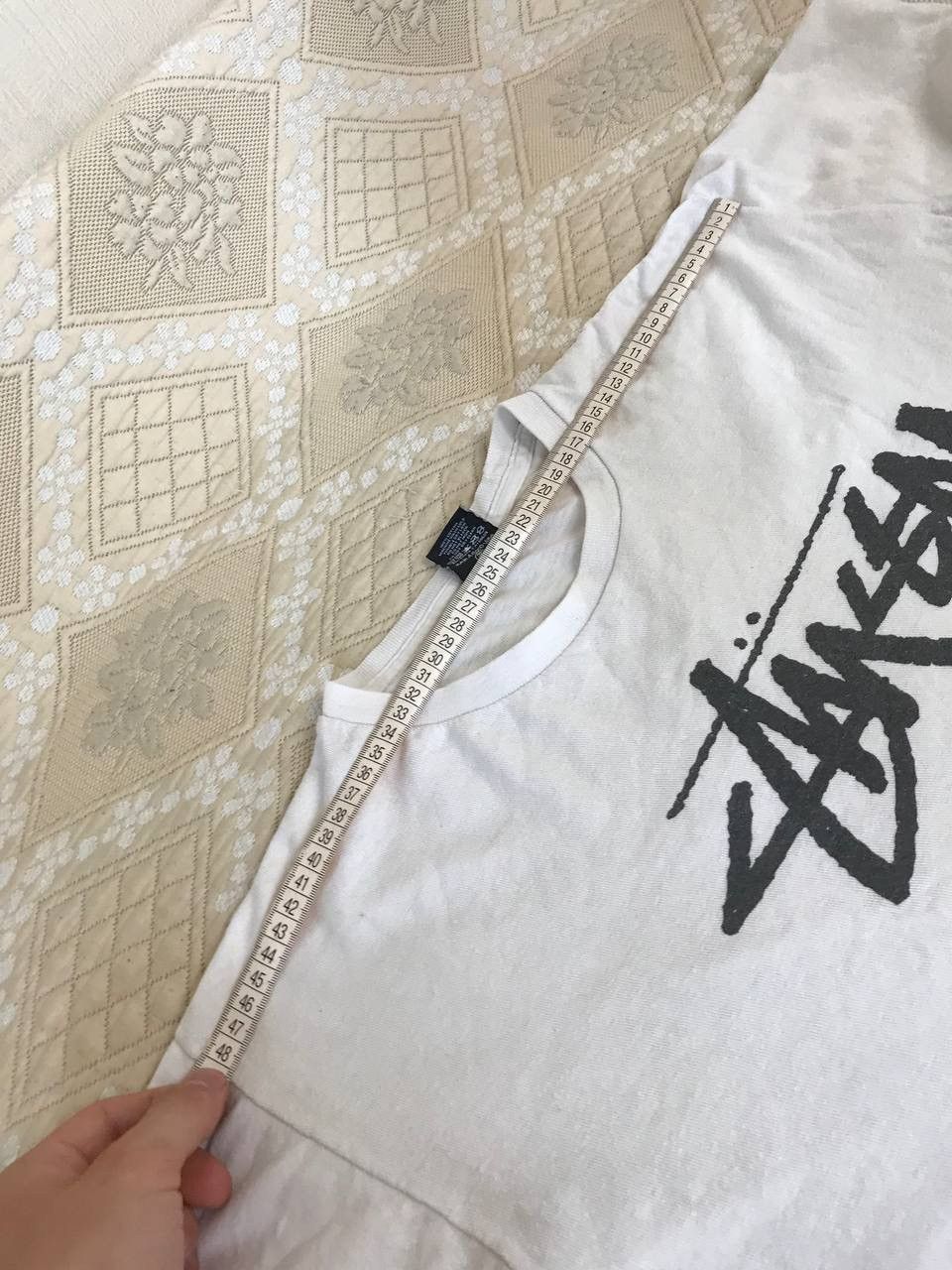 Stussy 🔥 00s Vintage Stussy Big Logo T Shirt Skate White Japan Size US S / EU 44-46 / 1 - 10 Thumbnail