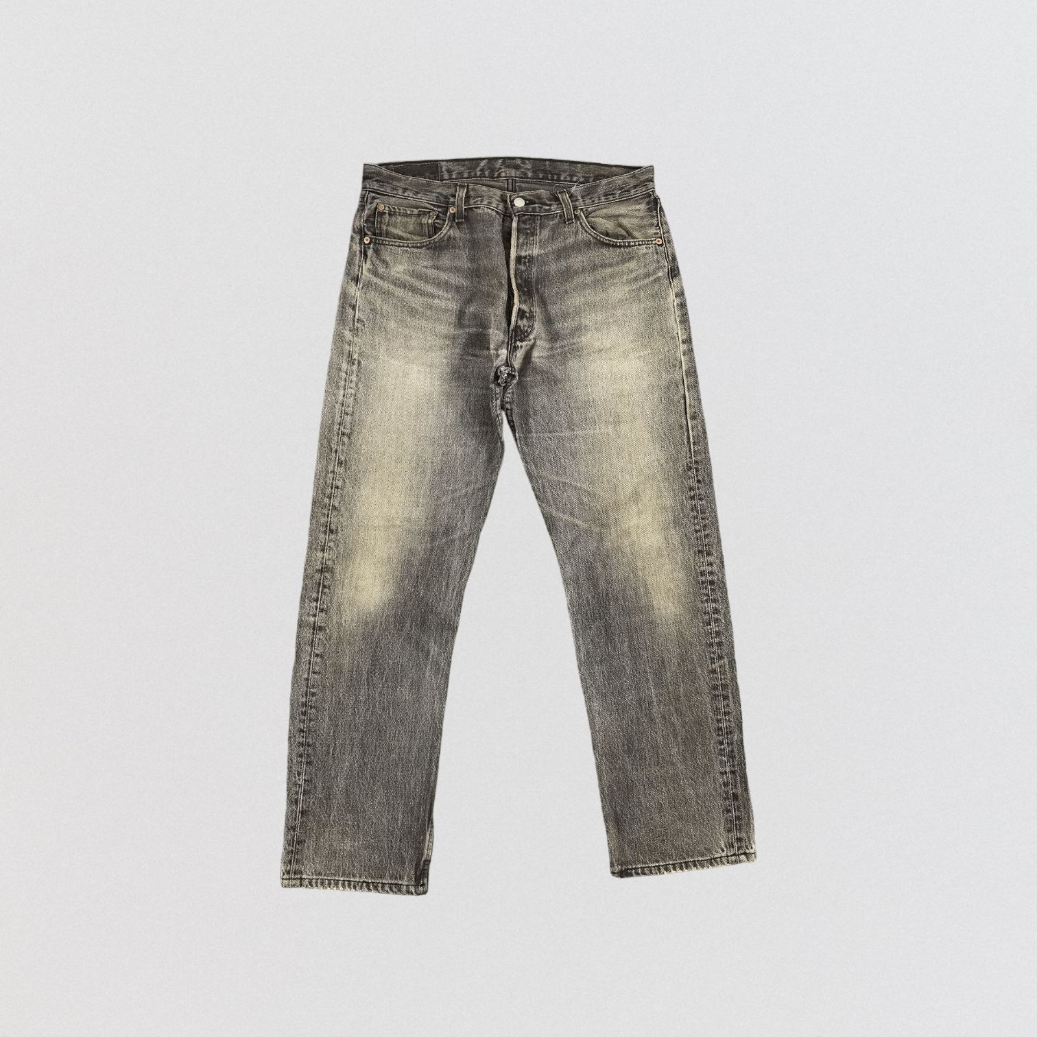 Levi's Vintage 90s Levis 501 Faded Black Jeans-JM1664 Size US 36 / EU 52 - 1 Thumbnail