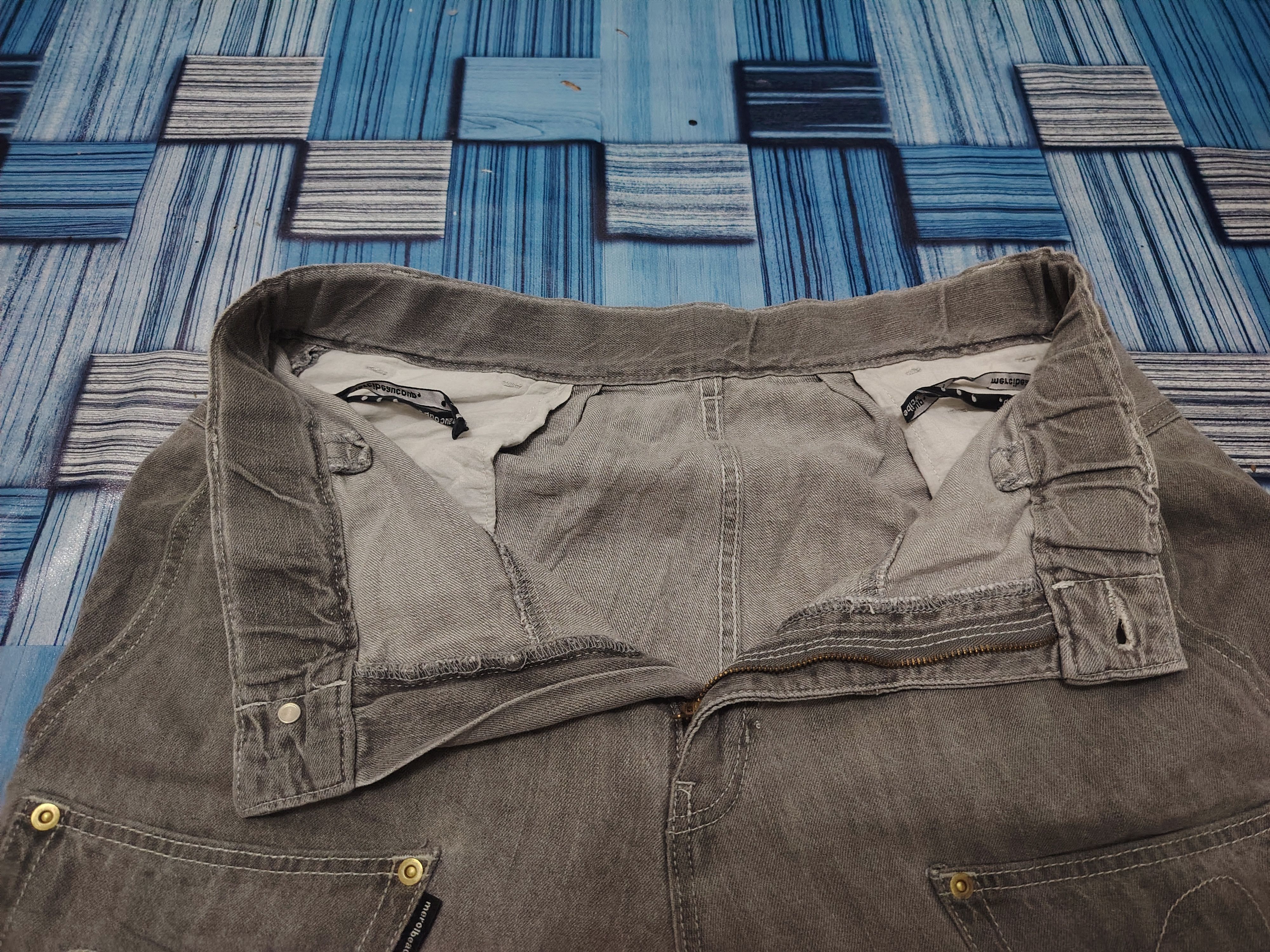 Issey Miyake Japanese mercibeaucoup baggy style distressed pants Size US 31 - 7 Thumbnail