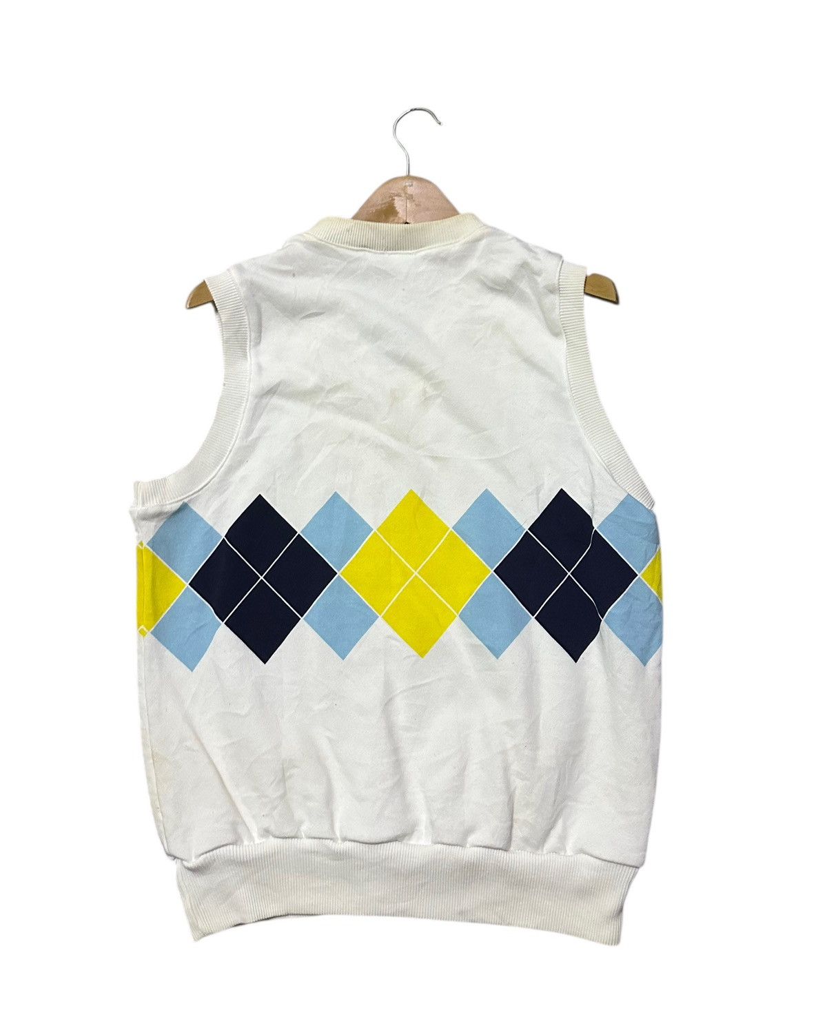 Adidas Vintage Adidas argyle sweater vest Size US M / EU 48-50 / 2 - 5 Thumbnail