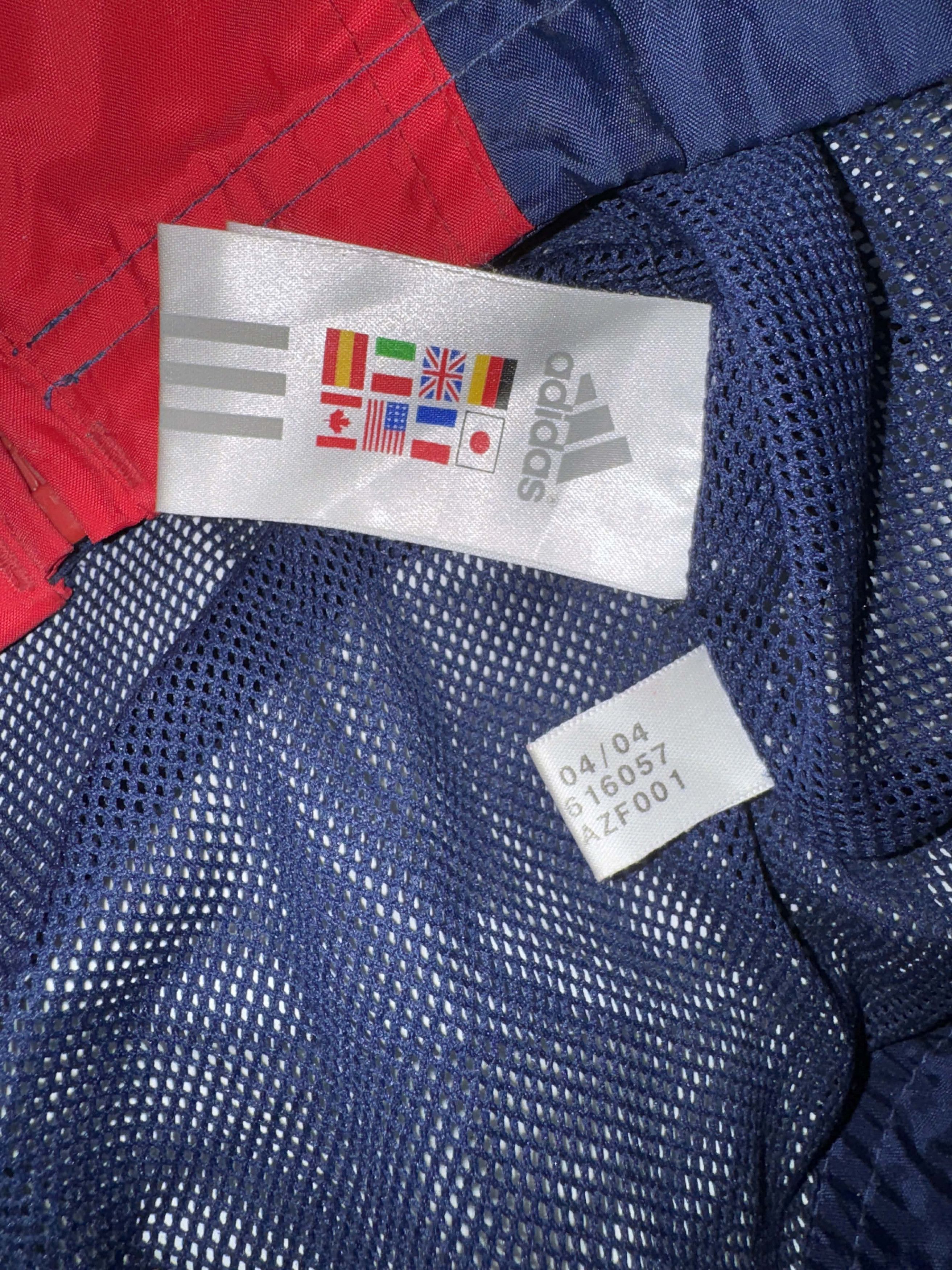 Adidas Spain 2004/06 Player Issue Vintage Adidas Jacket Size US XL / EU 56 / 4 - 8 Thumbnail