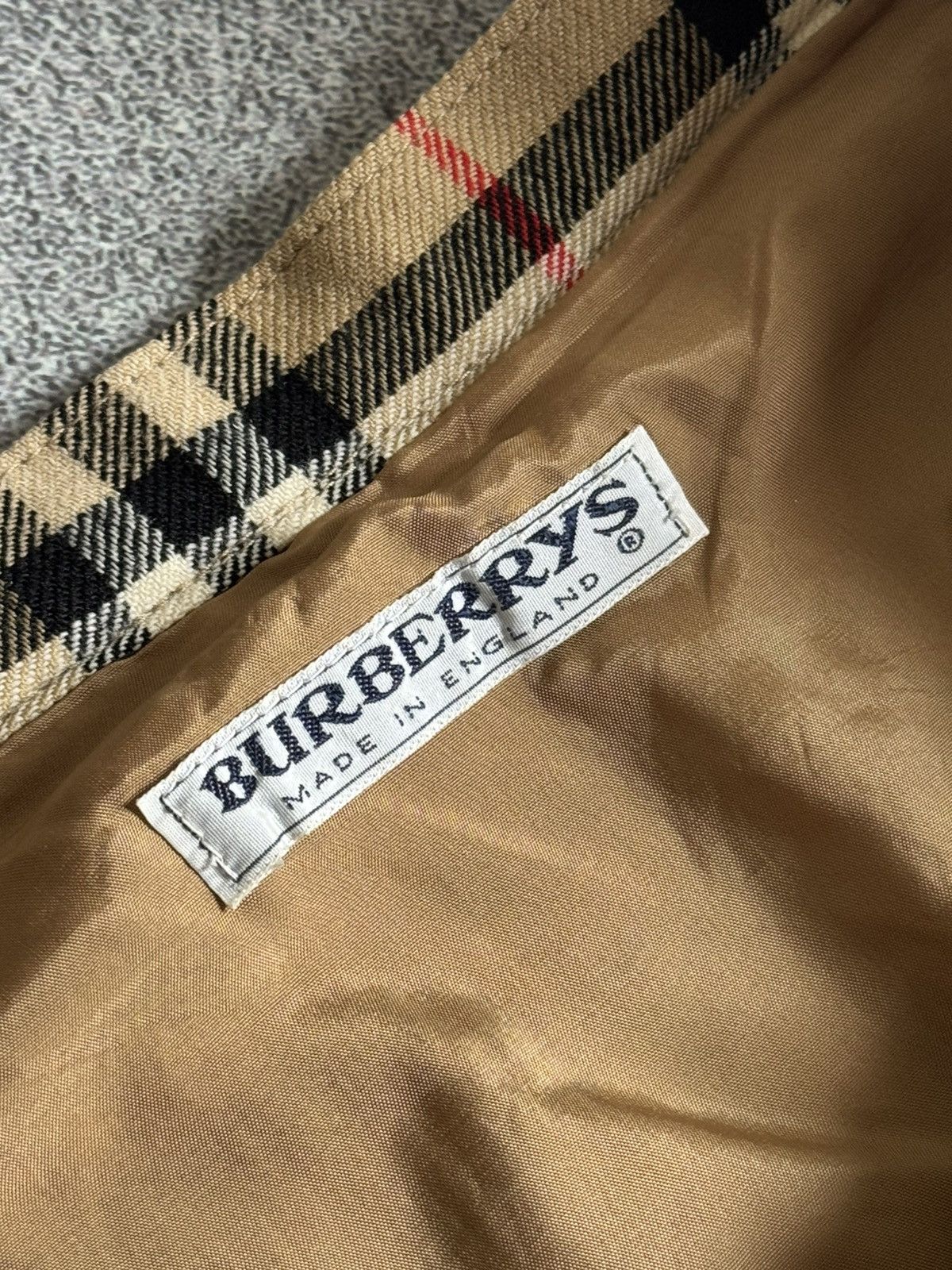 Burberry × Vintage Burberry nova check Chekered long skirt casual Burberrys 90s Size 25" / US 0 / IT 36 - 5 Thumbnail