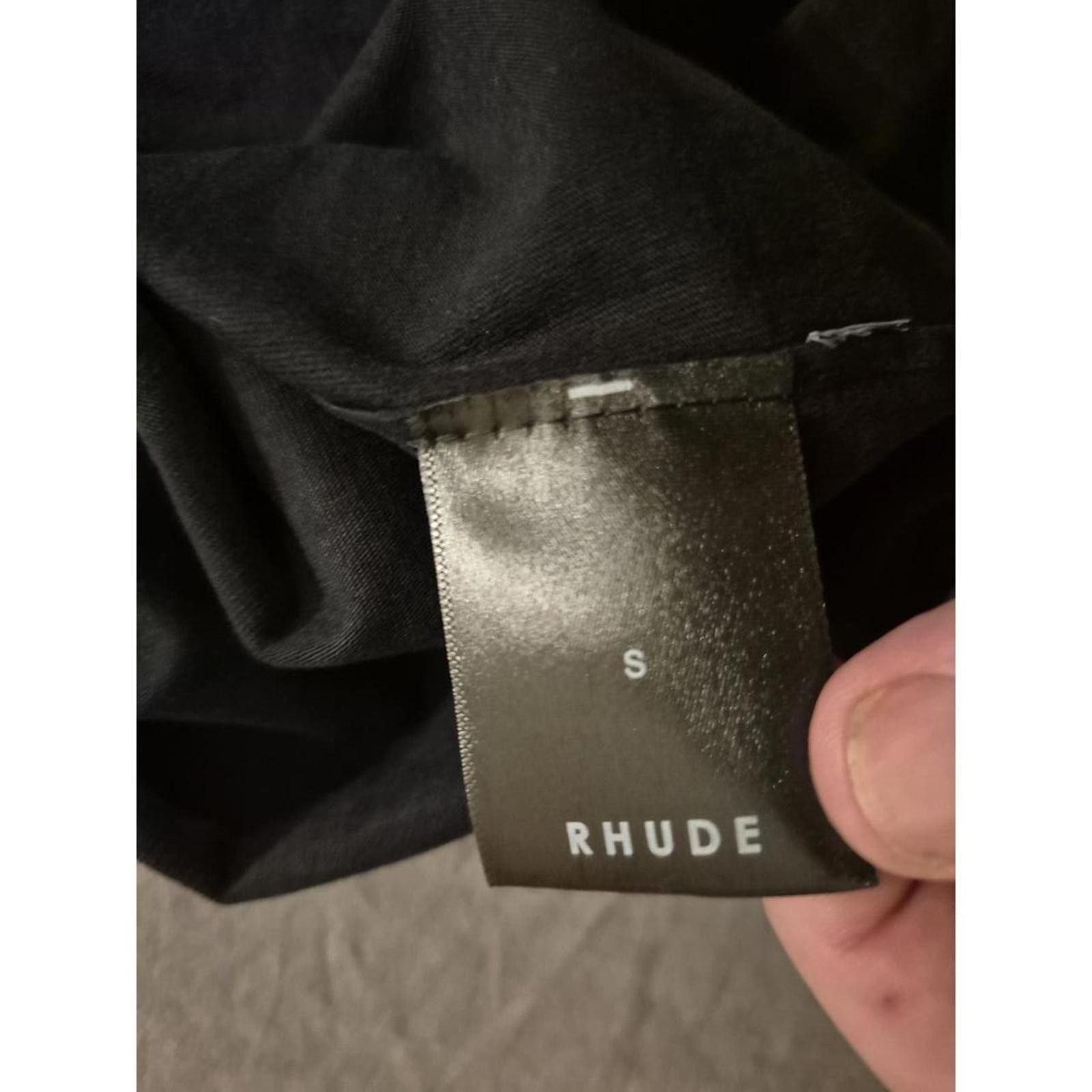 Rhude Rhude Black Reverse Tee Shirt Small Brand New Size US S / EU 44-46 / 1 - 6 Thumbnail
