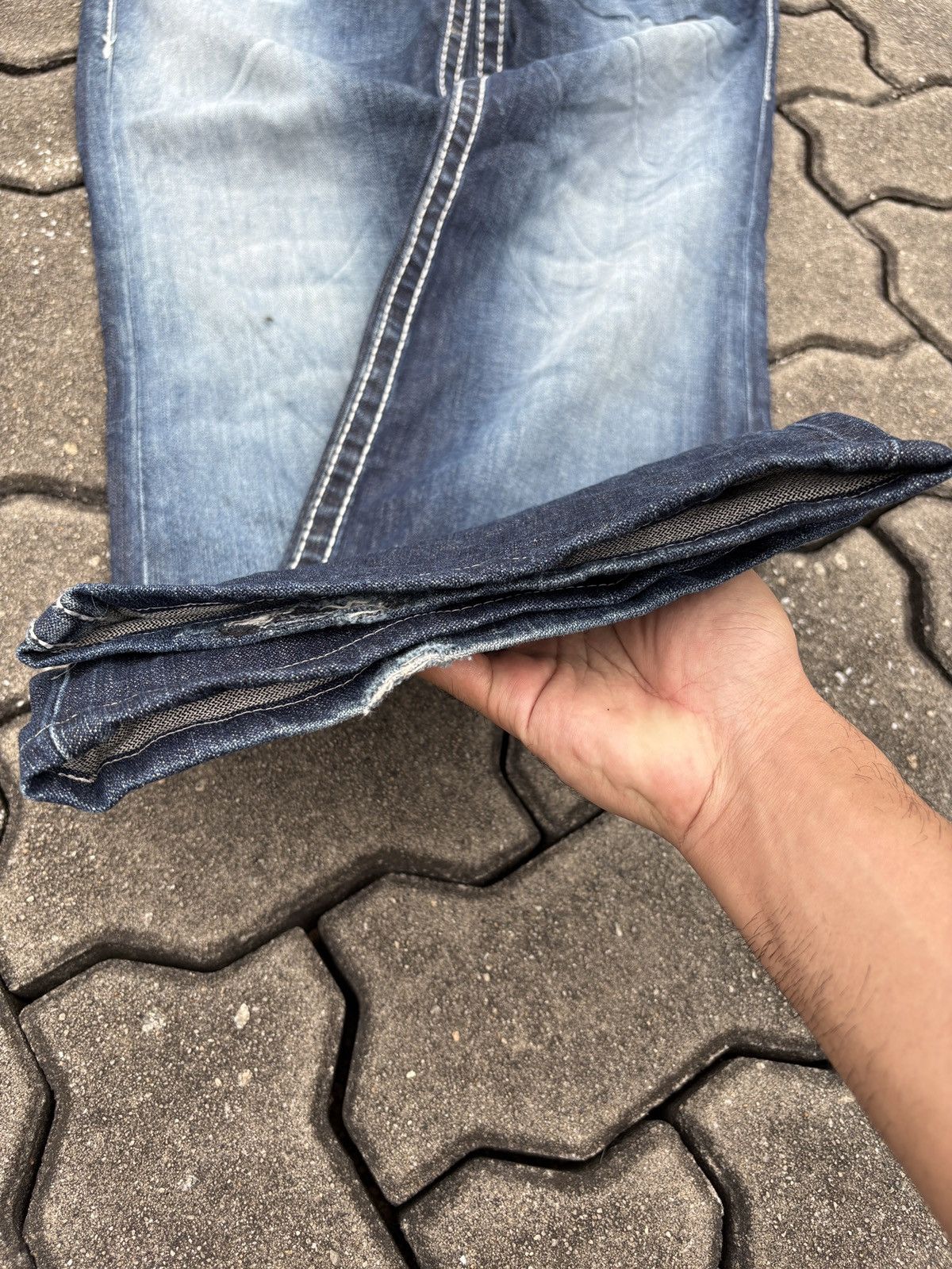 True Religion Vintage True Religion Flared Denim Jeans Size US 36 / EU 52 - 8 Thumbnail