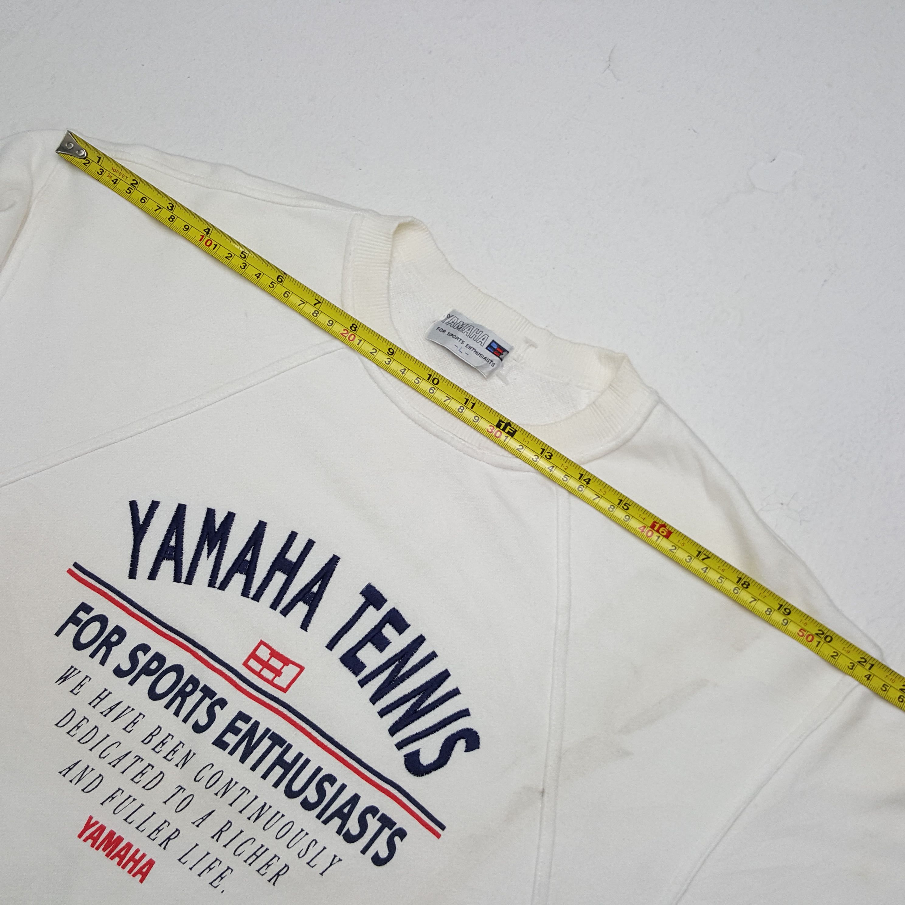 Vintage × Yamaha Vintage Yamaha Tennis Japanese Streetwear Sweatshirt Size US M / EU 48-50 / 2 - 5 Thumbnail