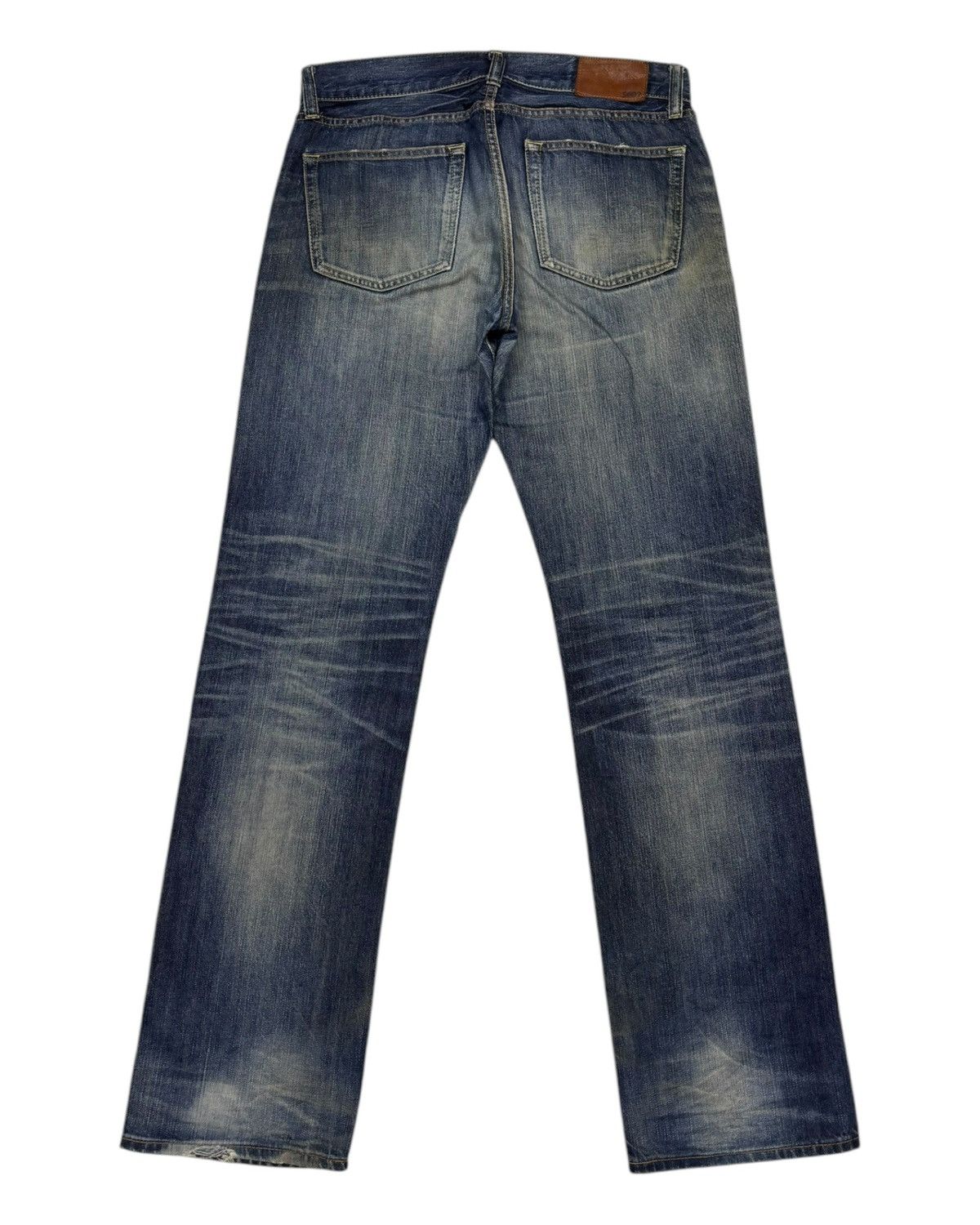 Undercover × Uniqlo DISTRESSED DENIM S002 UNIQLO FADED DISTRESS DENIM JEANS Size US 33 - 8 Thumbnail