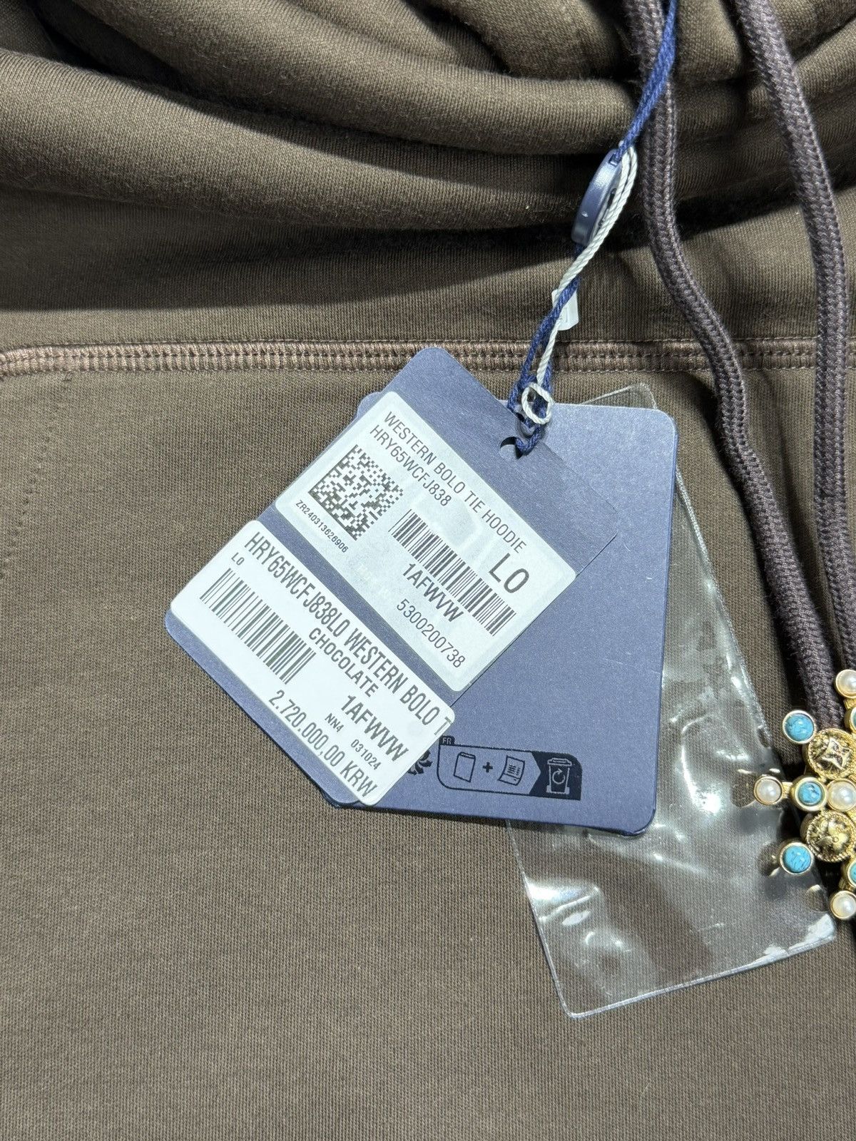 Louis Vuitton Louis Vuitton Western Bolo Tie Hoodie Size US L / EU 52-54 / 3 - 6 Thumbnail