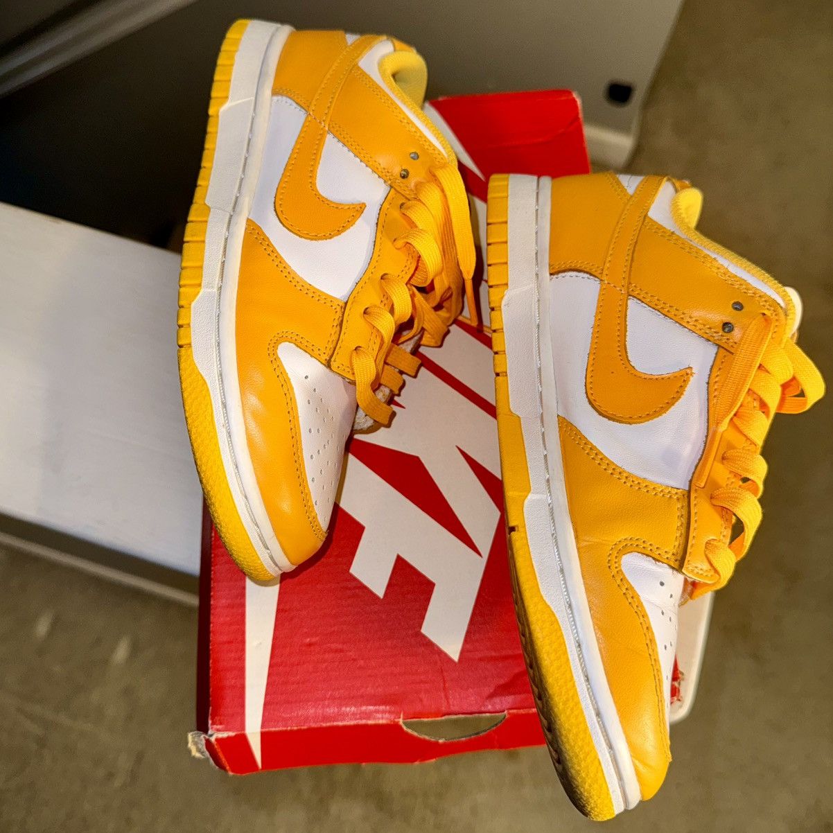 Nike Nike Dunk Low - Laser Orange (Woman’s) Size US 6 / IT 36 - 3 Thumbnail