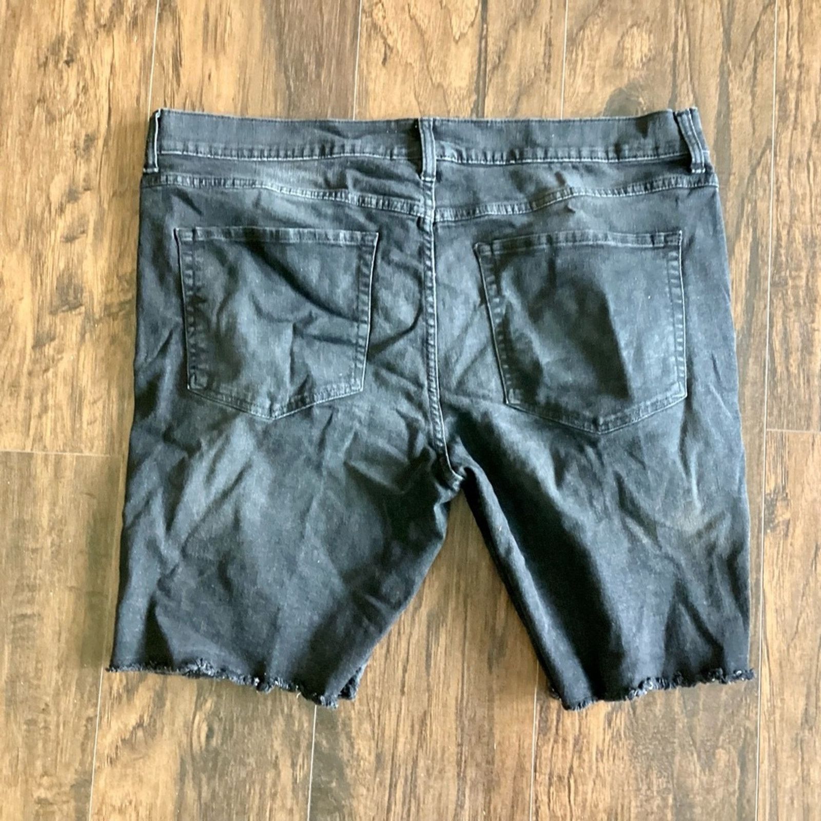 George George Ripped Raw Hem Men’s Shorts Size US 40 / EU 56 - 3 Thumbnail