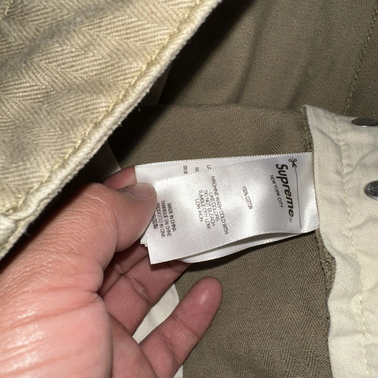 Supreme Supreme Baggy Fatigue Trousers Size US 34 / EU 50 - 3 Thumbnail