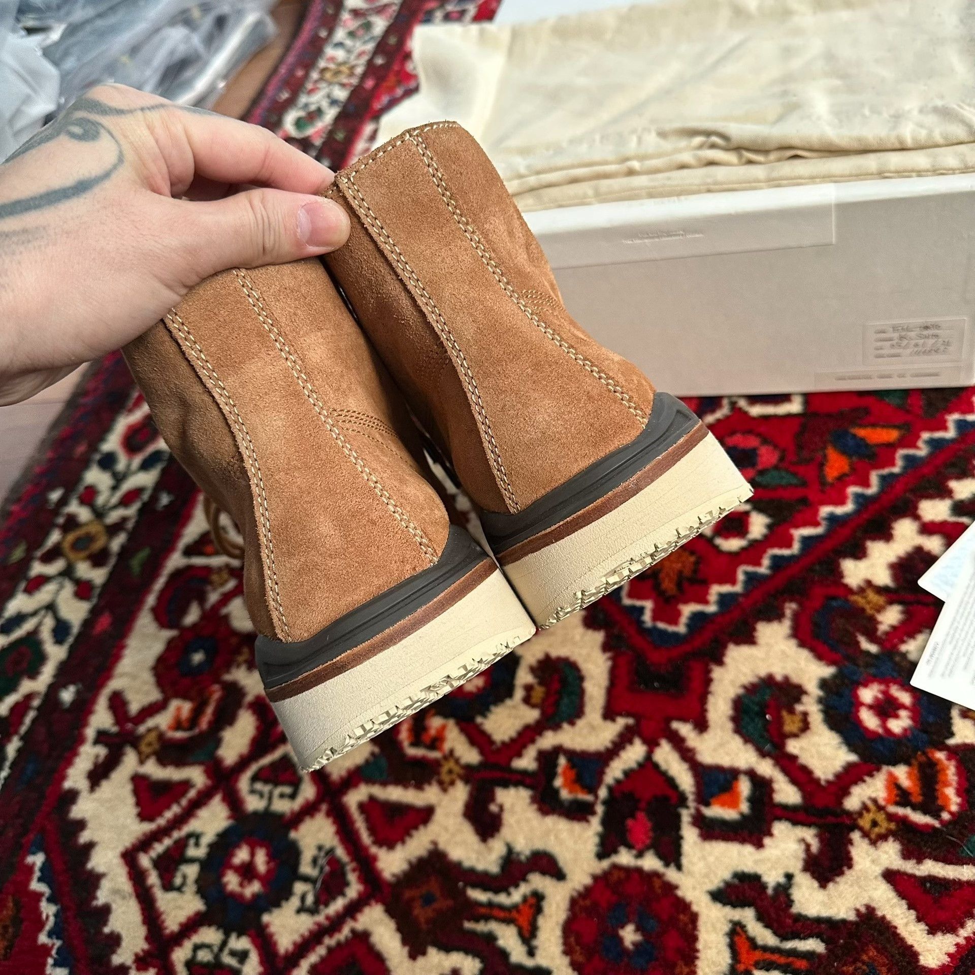 Visvim visvim 20ss Virgil Folk Boots Size US 10 / EU 43 - 8 Thumbnail