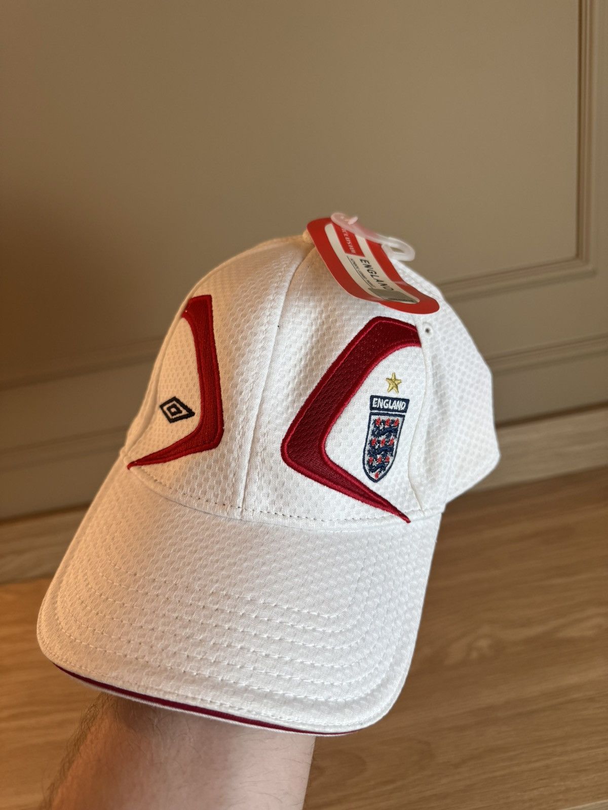 Umbro England Umbro Vintage eraly 00s Hat Size ONE SIZE - 1 Thumbnail