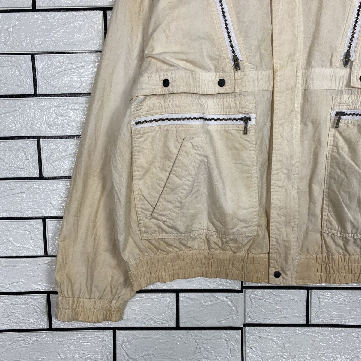 Japanese Brand 🔥PARACHUTE BONDAGE BOMBER JACKET GRETNA GREEN ISSEY MIYAKE Size US M / EU 48-50 / 2 - 4 Thumbnail