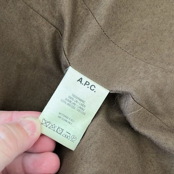 A.P.C. A.P.C. Car Tweed Hounstooh Classic Brown Blazer Caot Jacket Size US XS / EU 42 / 0 - 8 Thumbnail