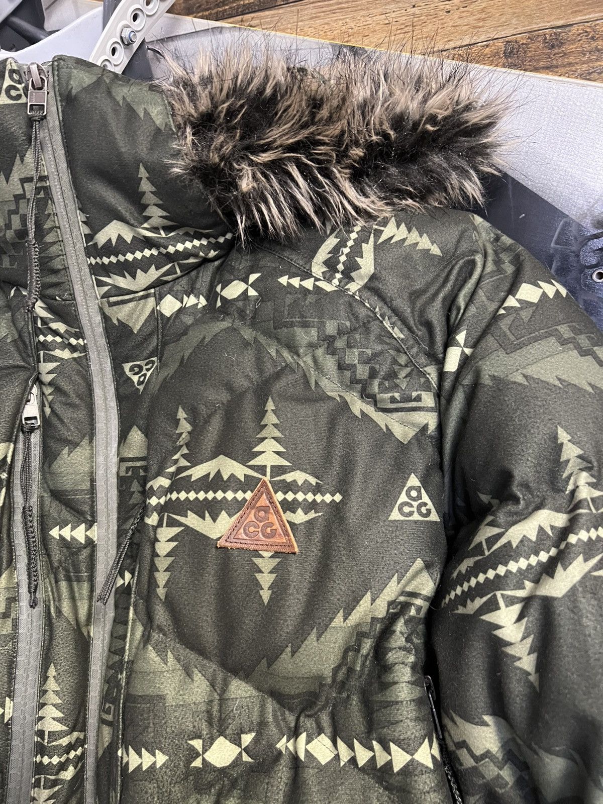 Vintage RARE Vintage Nike Acg down Jacket parkas Size US XL / EU 56 / 4 - 4 Thumbnail