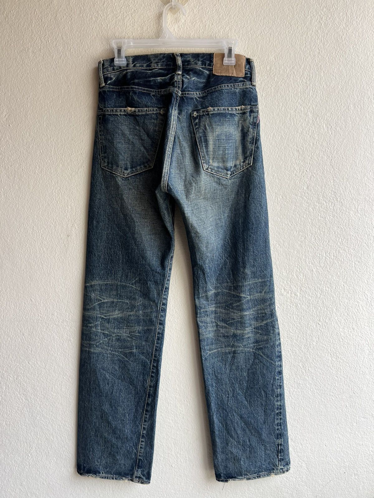 Spellbound Vintage Spellbound Japan Distressed Mud Denim Selvedge Jeans Size US 30 / EU 46 - 3 Thumbnail