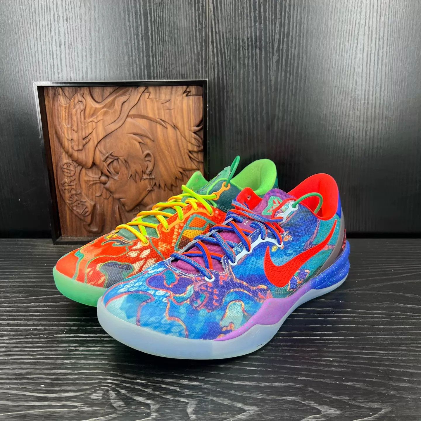 Nike zk8 low Orange Blue 44.5 like new Size US 11.5 / EU 44-45 - 1 Thumbnail