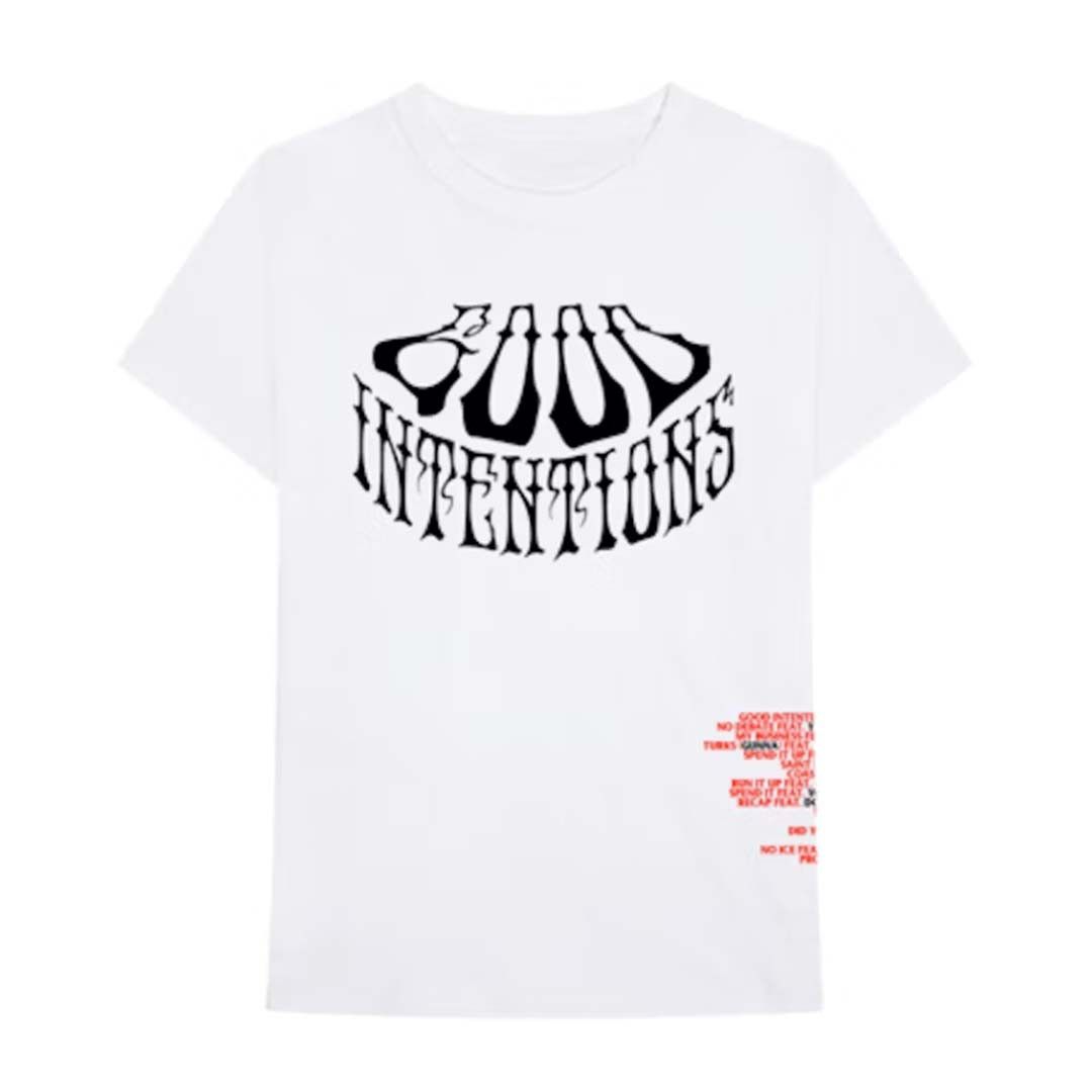 Vlone NAV Dead Tee White Size US XL / EU 56 / 4 - 1 Thumbnail