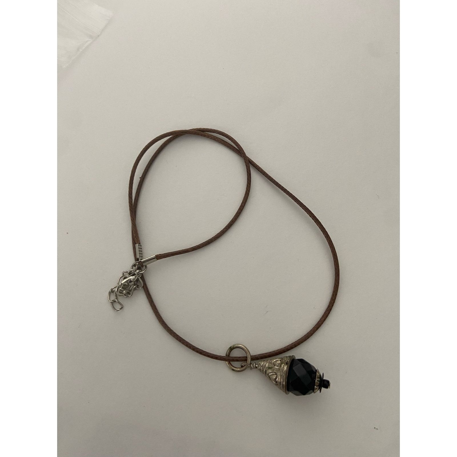 Handmade black pendant necklace Size ONE SIZE - 2 Thumbnail