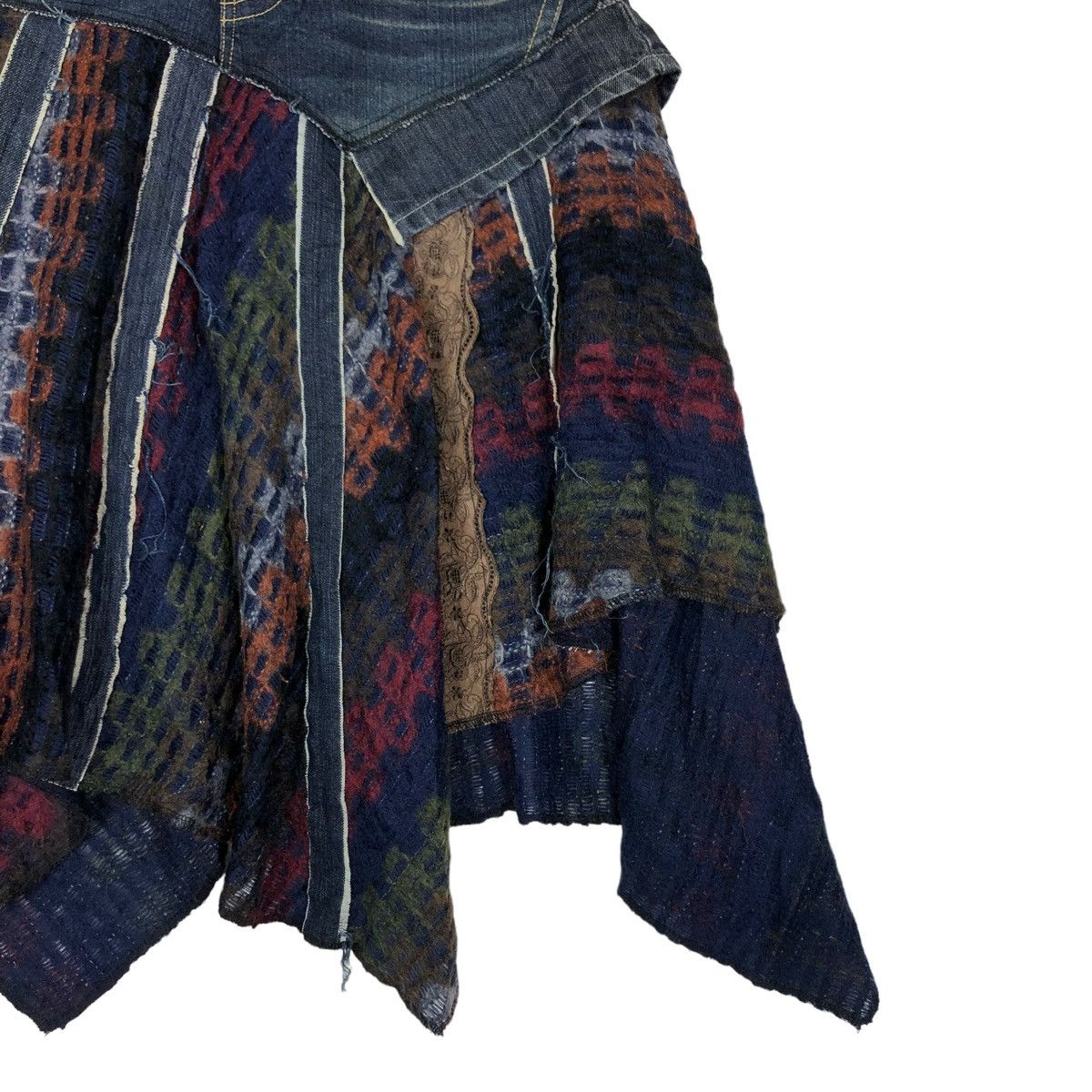 Hysteric Glamour 🔥VTG SKIRTS DENIM NAVAJO DESIGN PUNK STYLE JAPAN Size 30" / US 8 / IT 44 - 8 Thumbnail