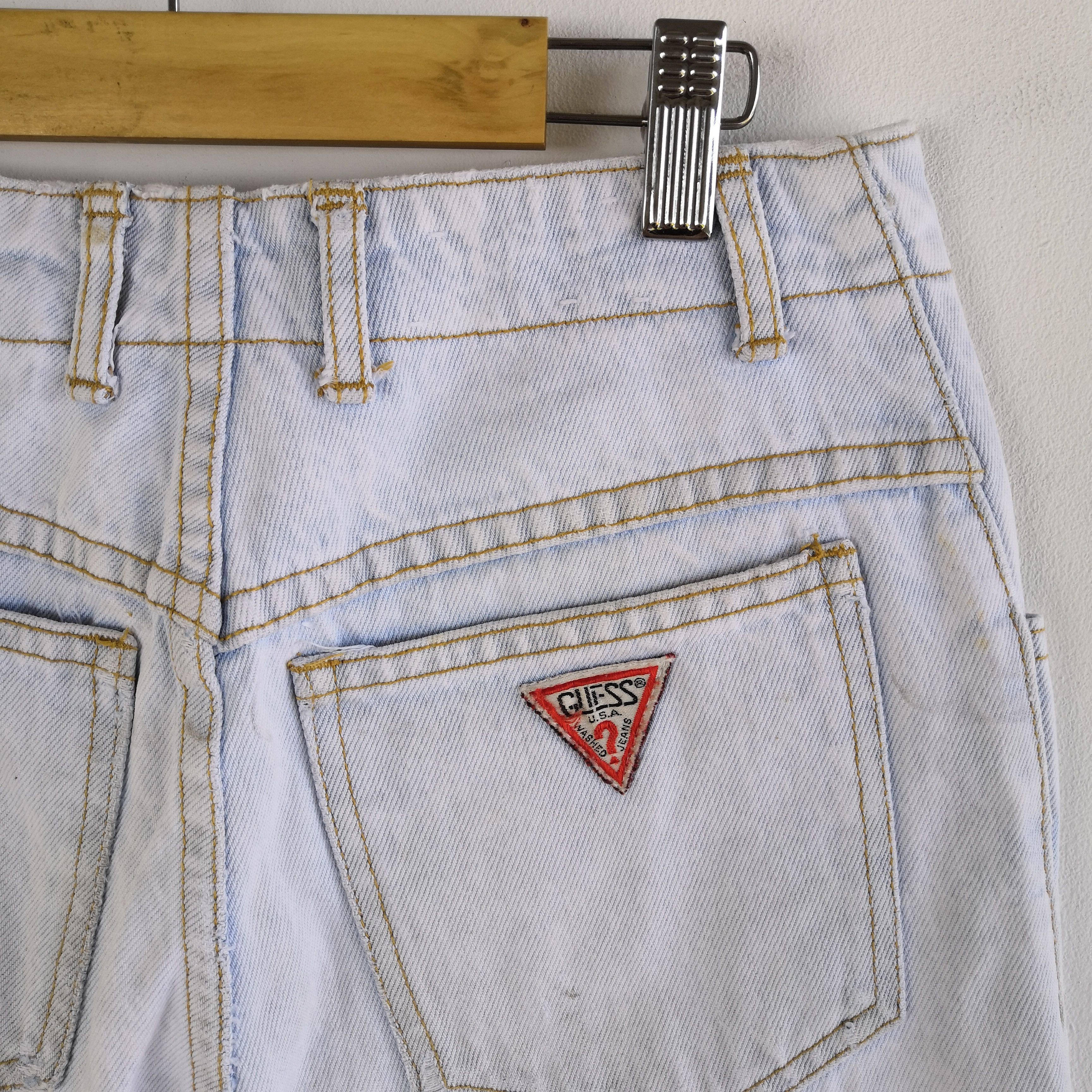 Guess Vintage Guess Denim Light Washes Jeans Pants Size 26" / US 2 / IT 38 - 5 Thumbnail