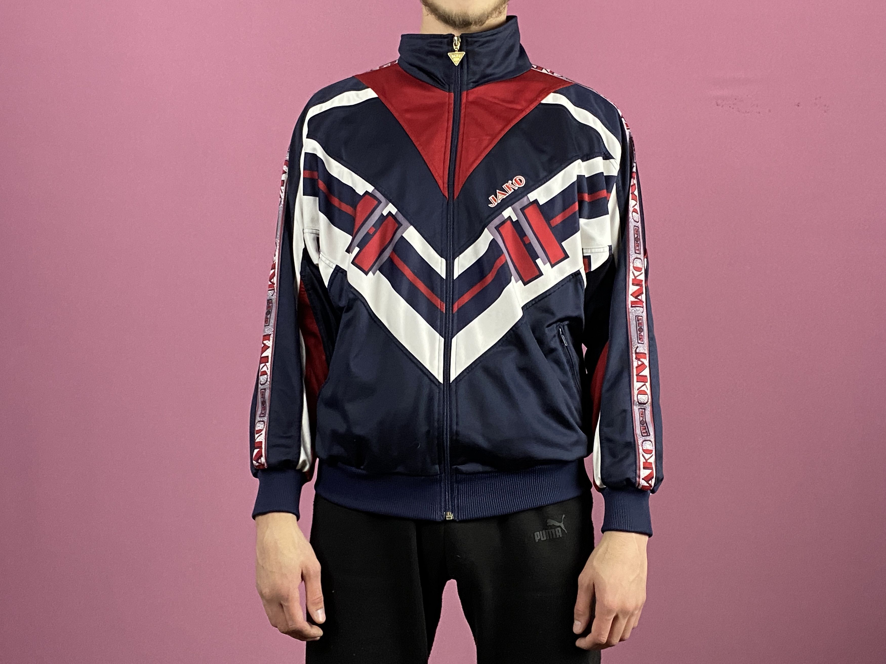 Vintage 90s Jako Vintage Men's Track Jacket - M Size US M / EU 48-50 / 2 - 4 Thumbnail