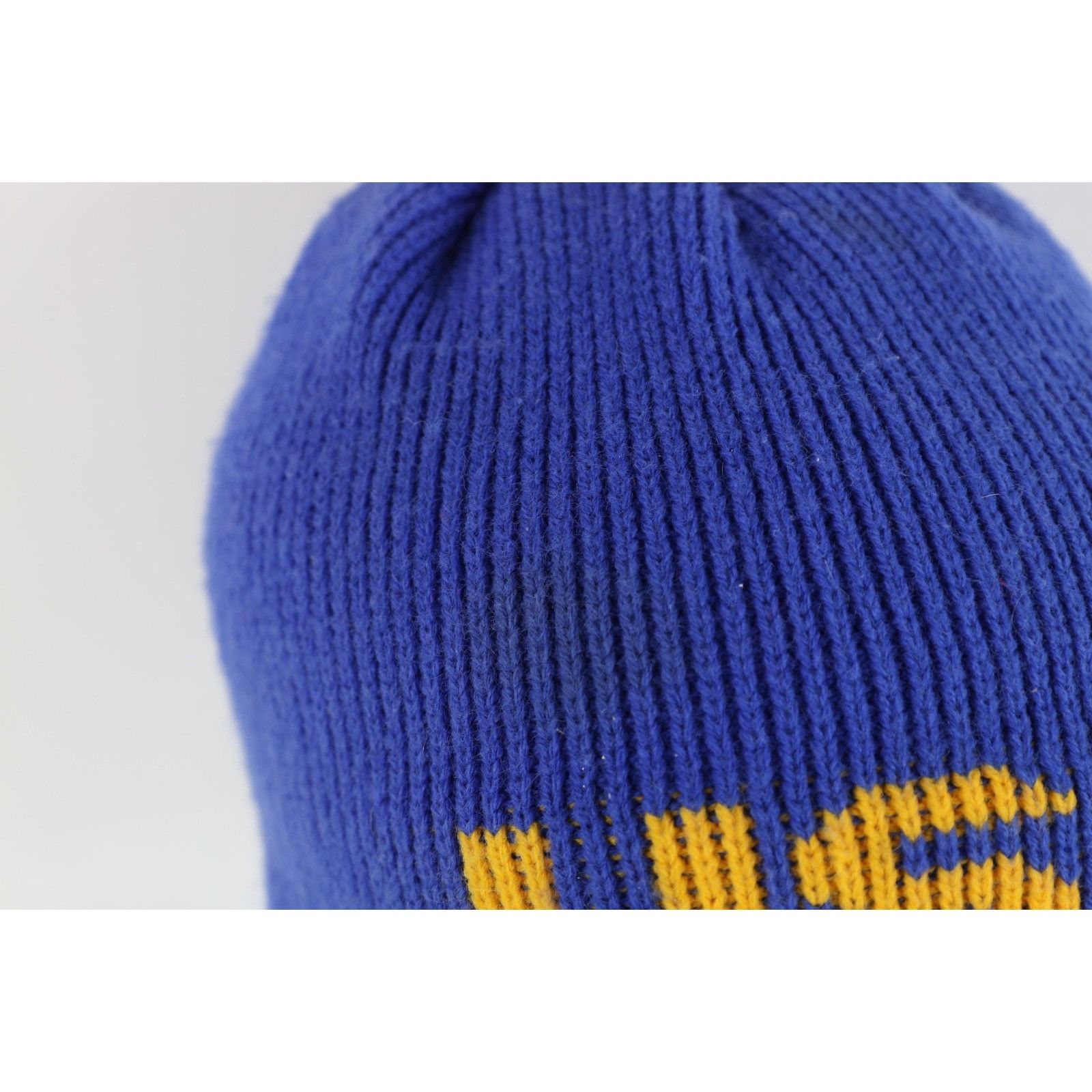 Vintage Vintage 70s Streetwear USA Wool Ribbed Knit Beanie Hat Size ONE SIZE - 2 Thumbnail