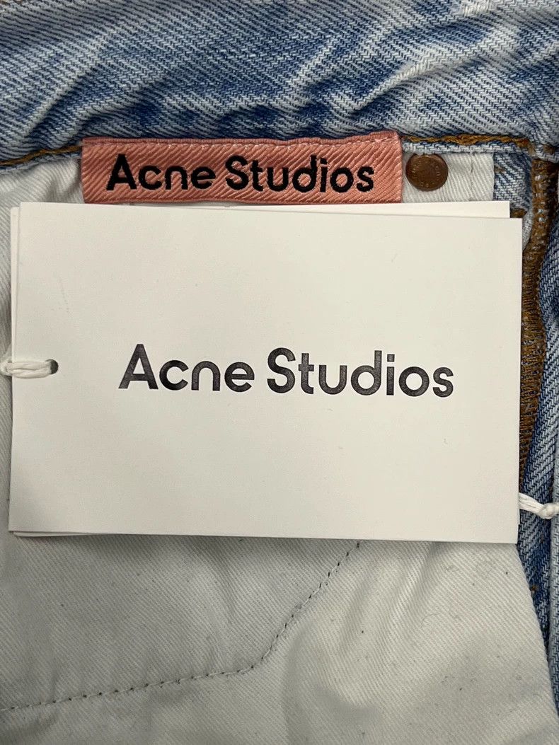 Acne Studios acne studios Retro cotton wide-leg jeans 2506-Nextarrow Size US 26 / EU 42 - 5 Thumbnail