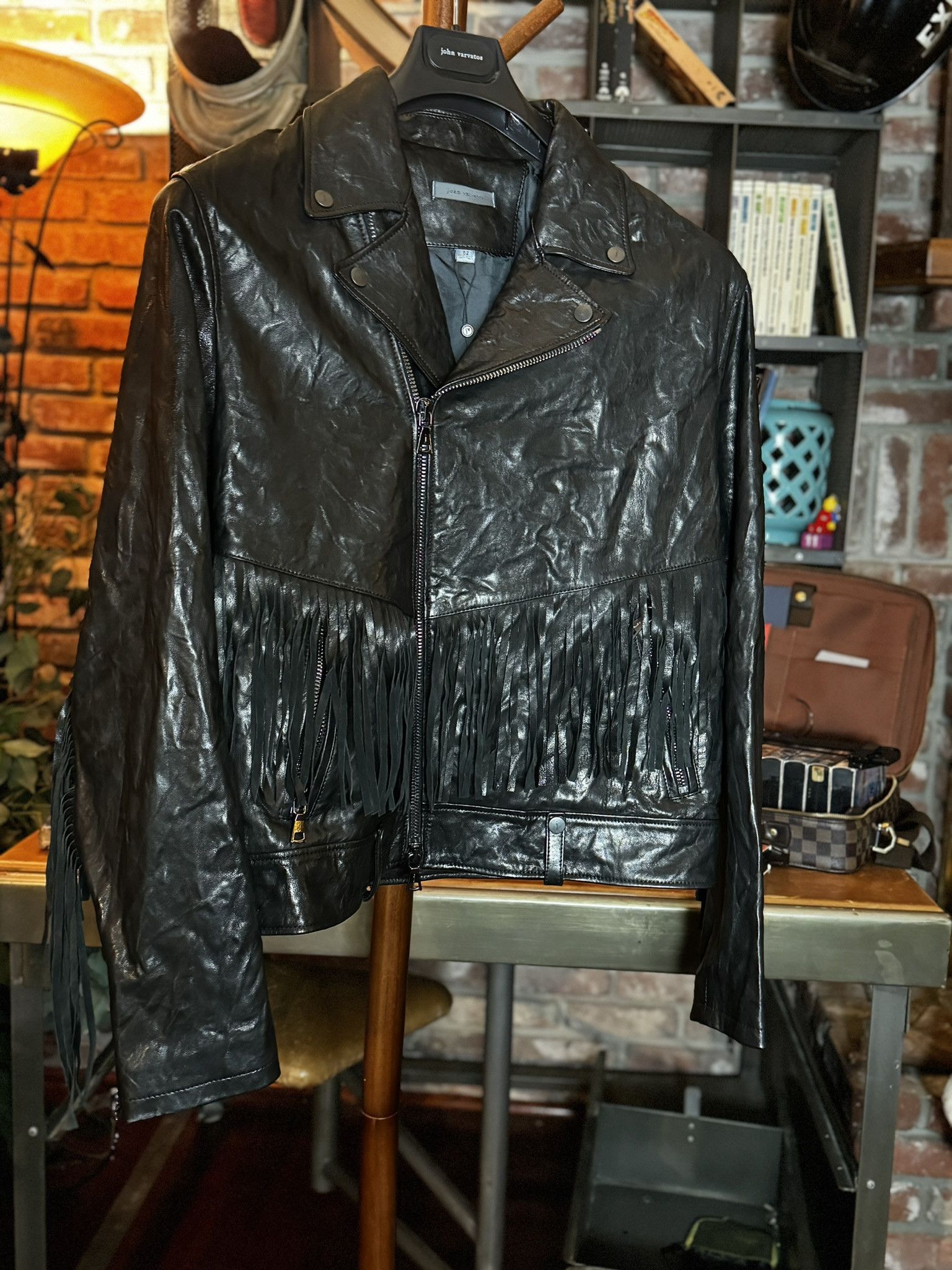 John Varvatos $2,998 JOHN VARVATOS Chelsea Tassel LOPEZ Jacket in sz52 Size US L / EU 52-54 / 3 - 2 Thumbnail