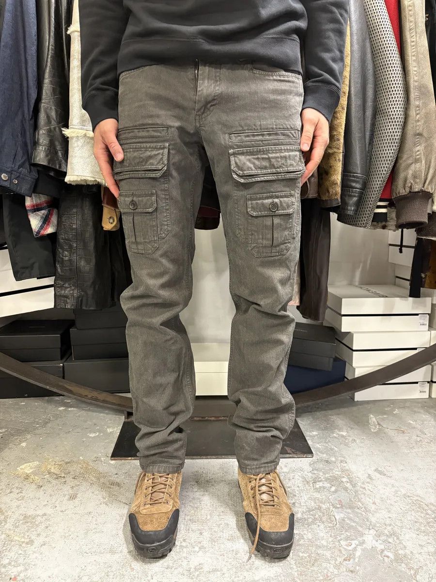 Dolce & Gabbana SS2008 Dolce & Gabbana Olive Grey Multi Pockets Pants Size US 34 / EU 50 - 1 Thumbnail