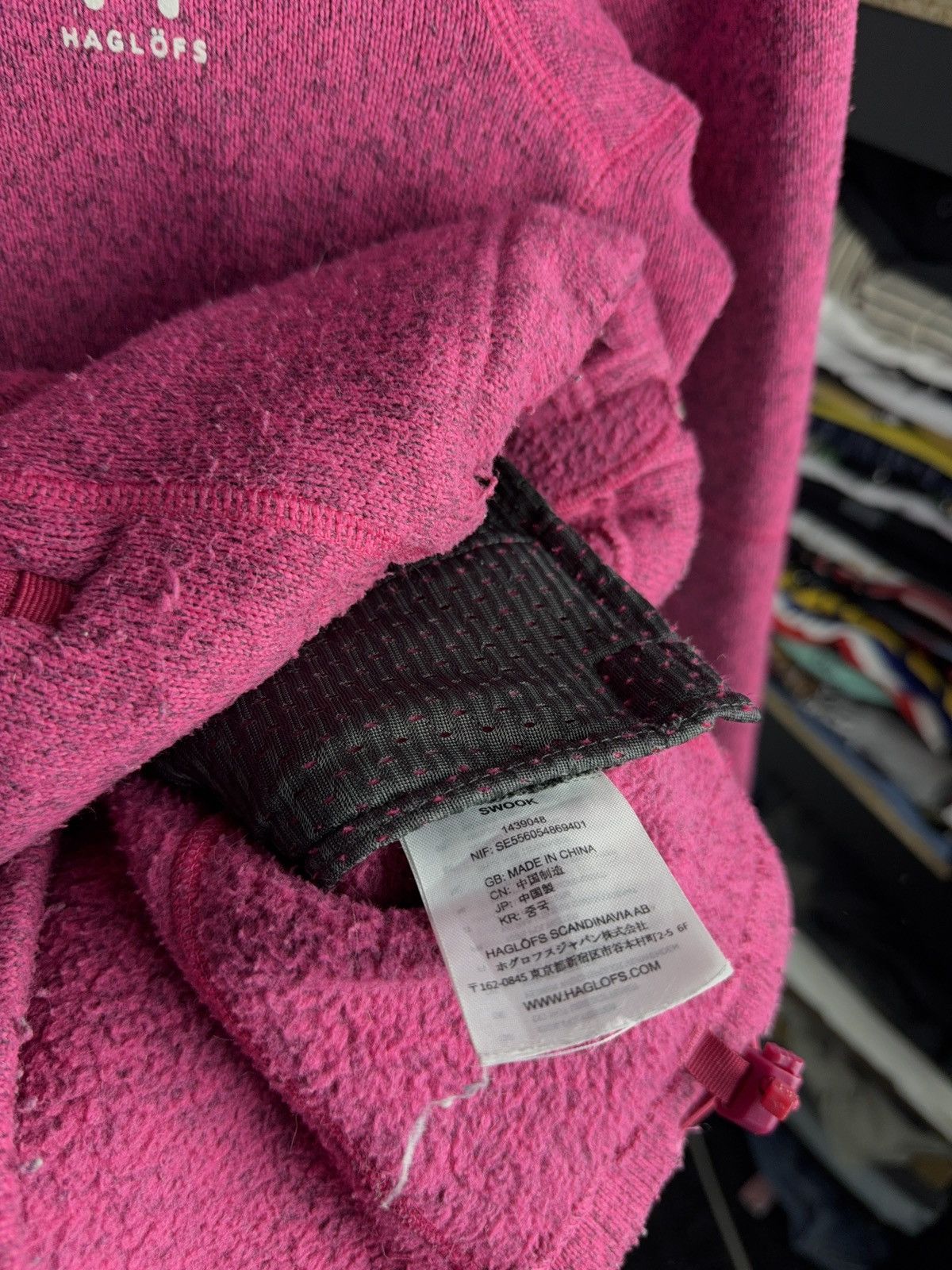 Haglofs × Vintage Vintage 00s Outdoor Haglofs Sherpa Hoodie women’s Jacket Size XS / US 0-2 / IT 36-38 - 5 Thumbnail