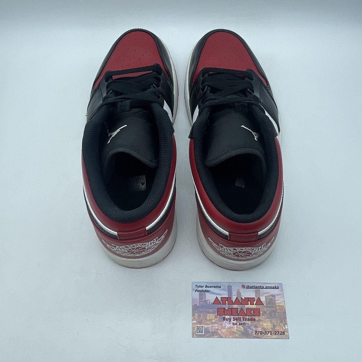 Jordan Brand Air Jordan 1 low bred toe Size US 10.5 / EU 43-44 - 6 Thumbnail
